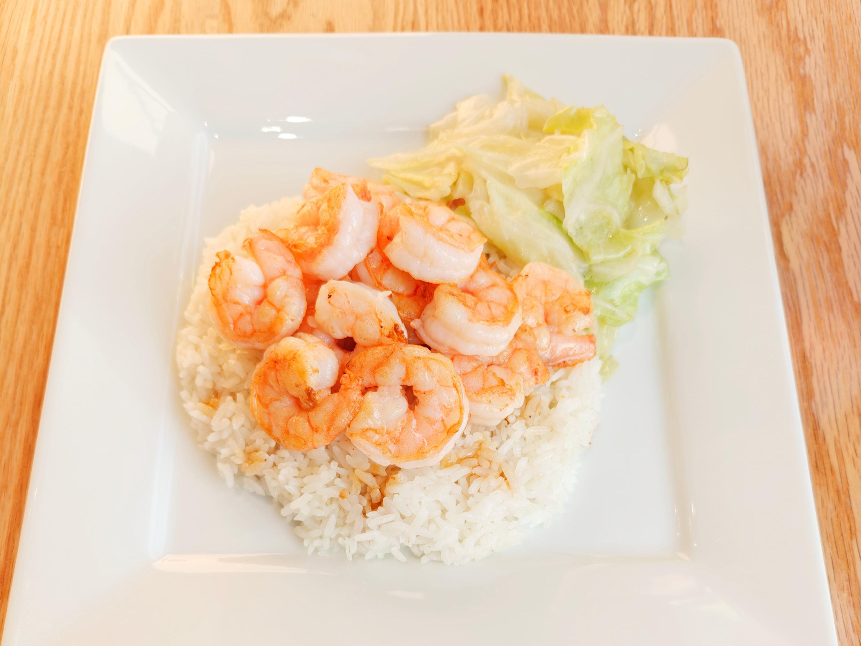 Shrimp Teriyaki.