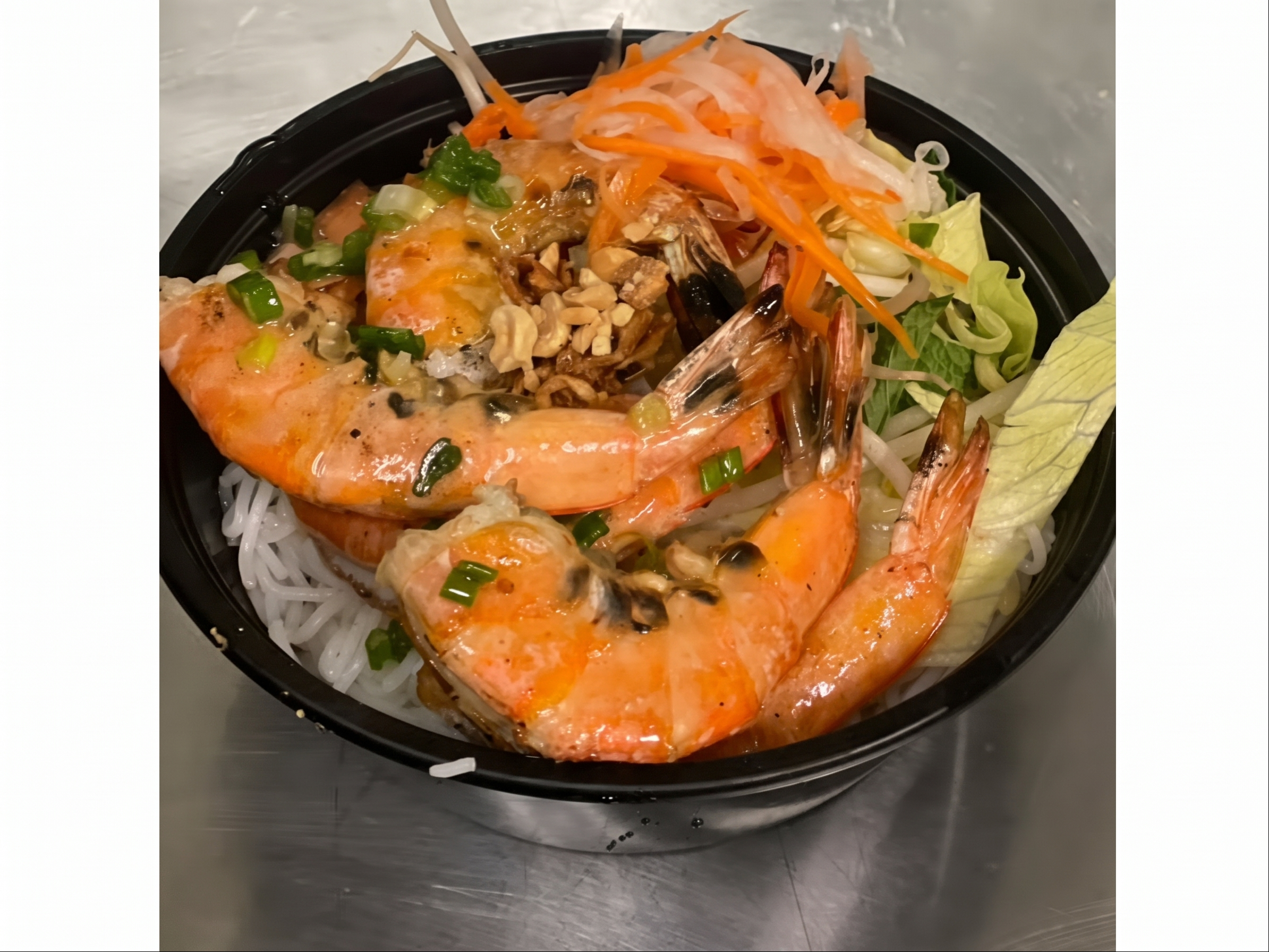 B5. Grilled Shrimp Vermicelli.