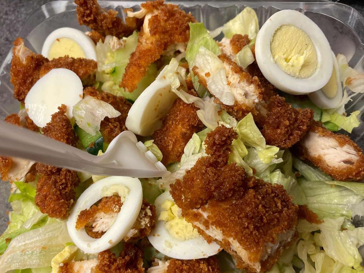 Crispy Chicken Salad
