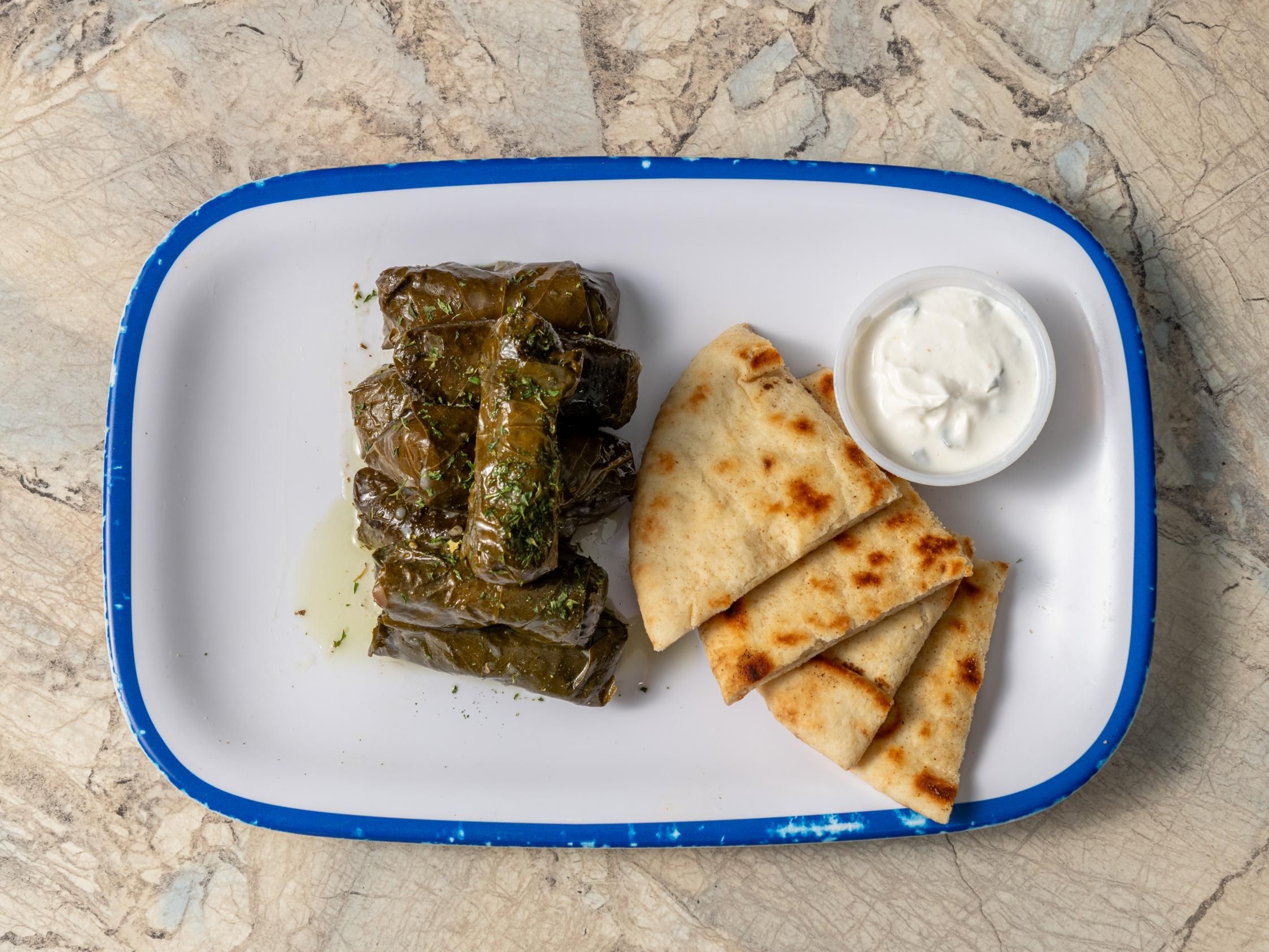 Dolmades Platter.