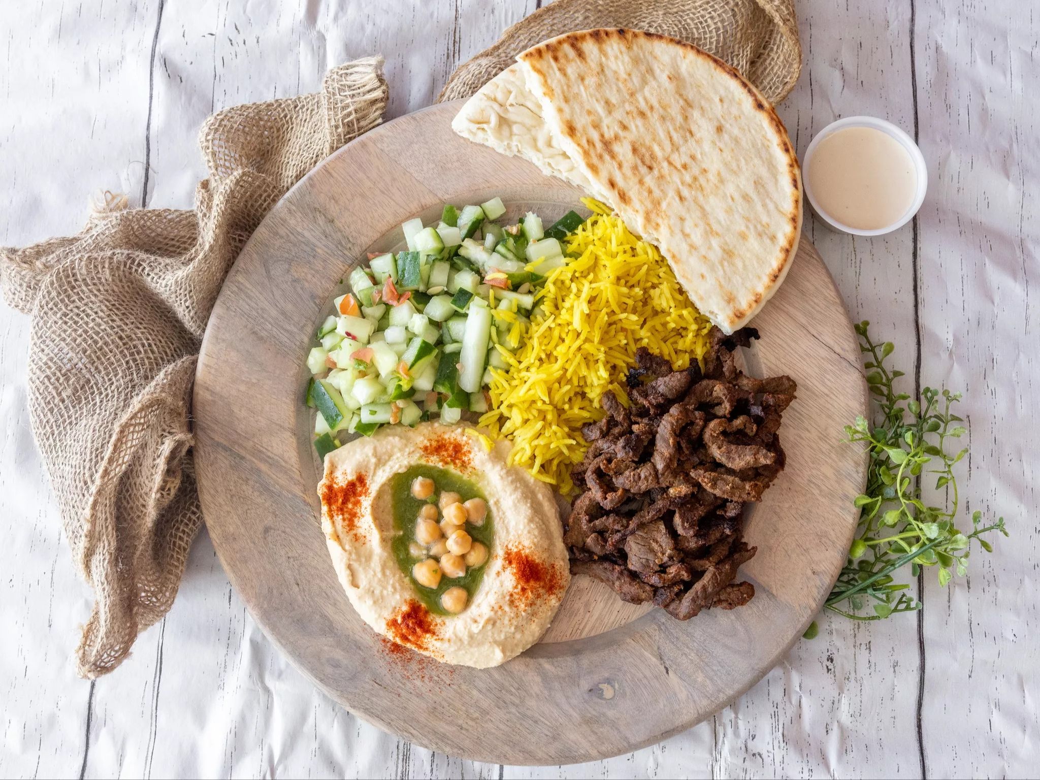 Shawarma-Lamb Plate