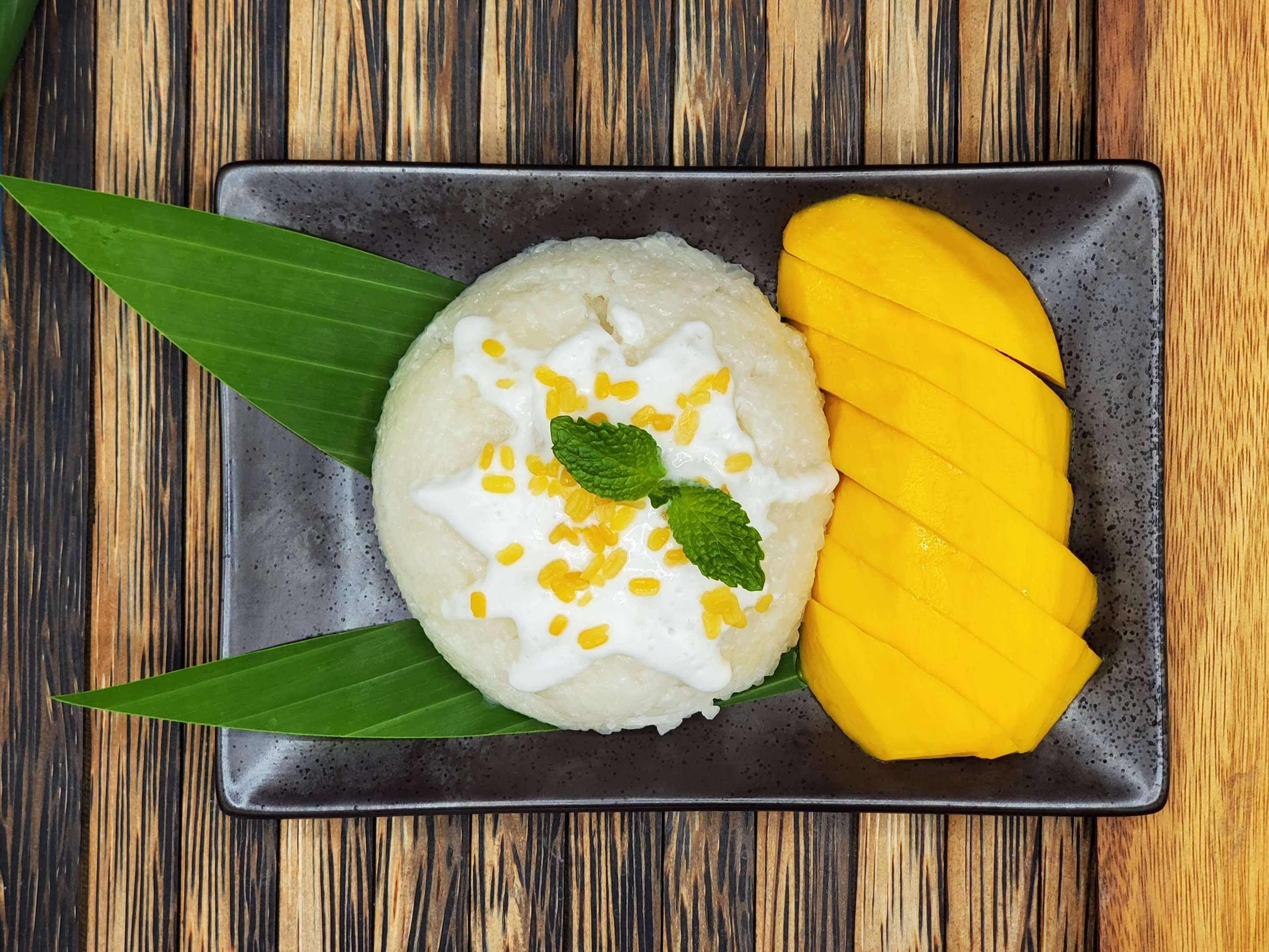 Mango with Sweet Sticky Rice.