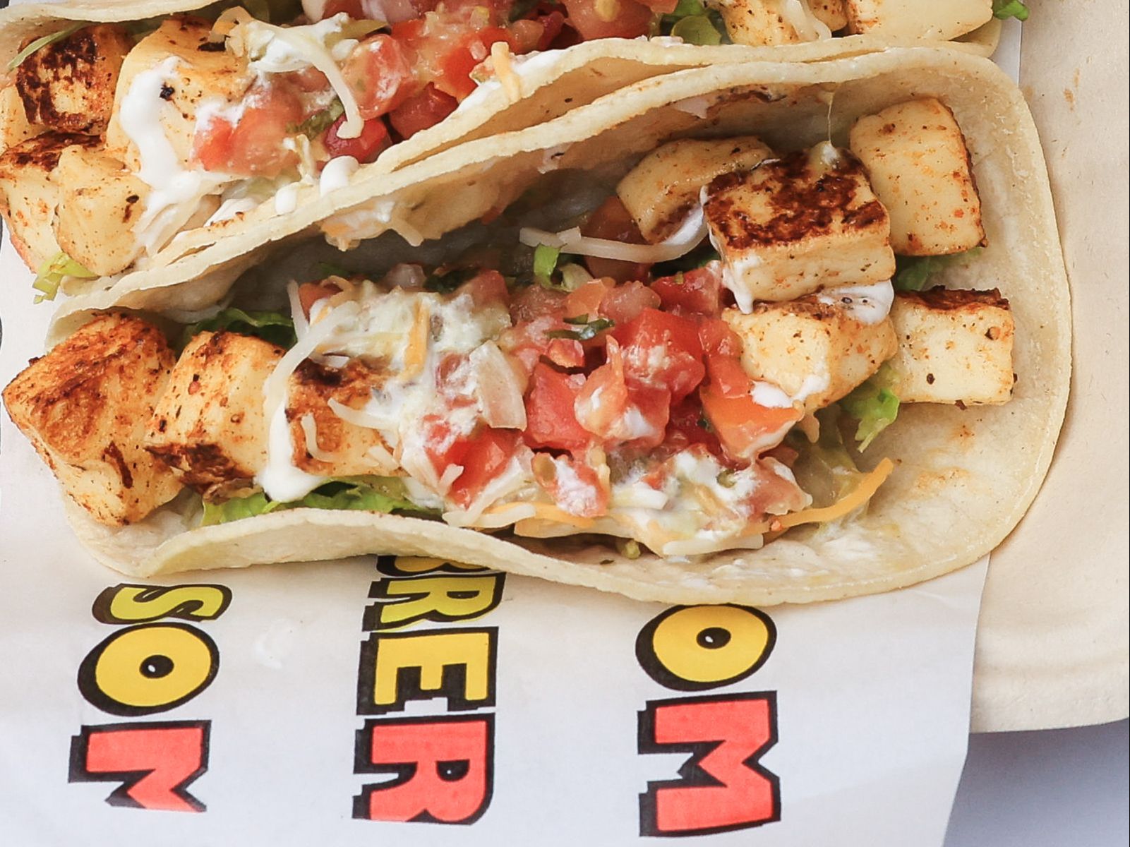 Queso Frito Taco - Crispy Cheese Taco.