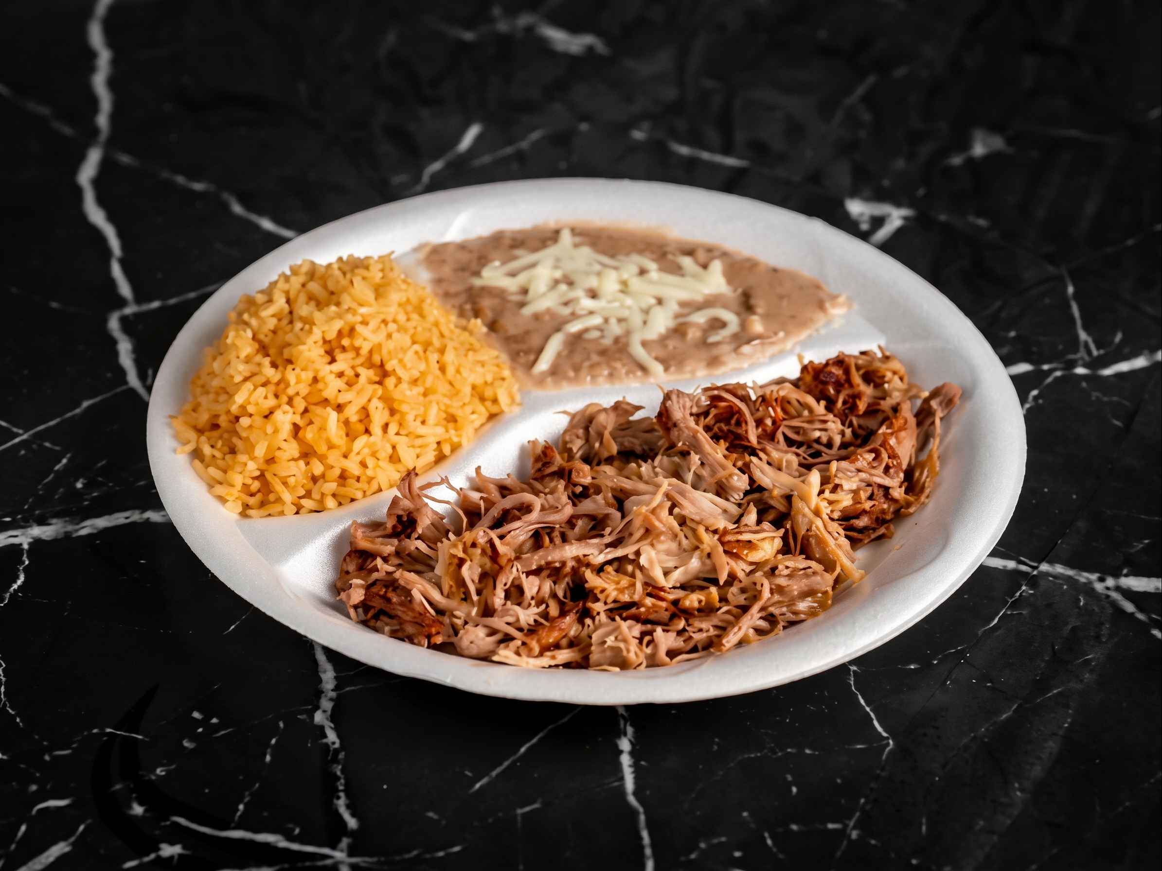 Carnitas Plate.