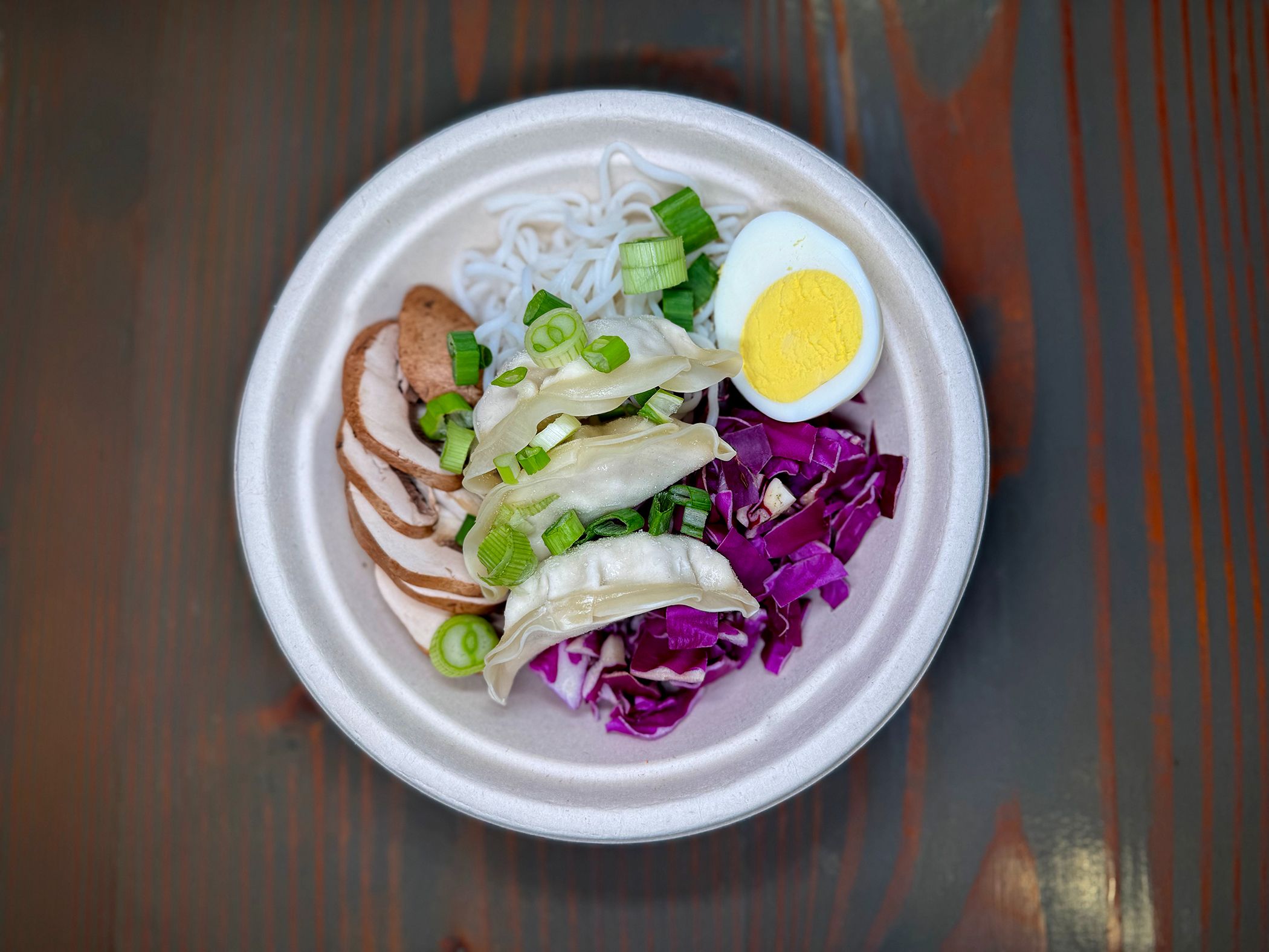 Pork Dumpling Bowl.
