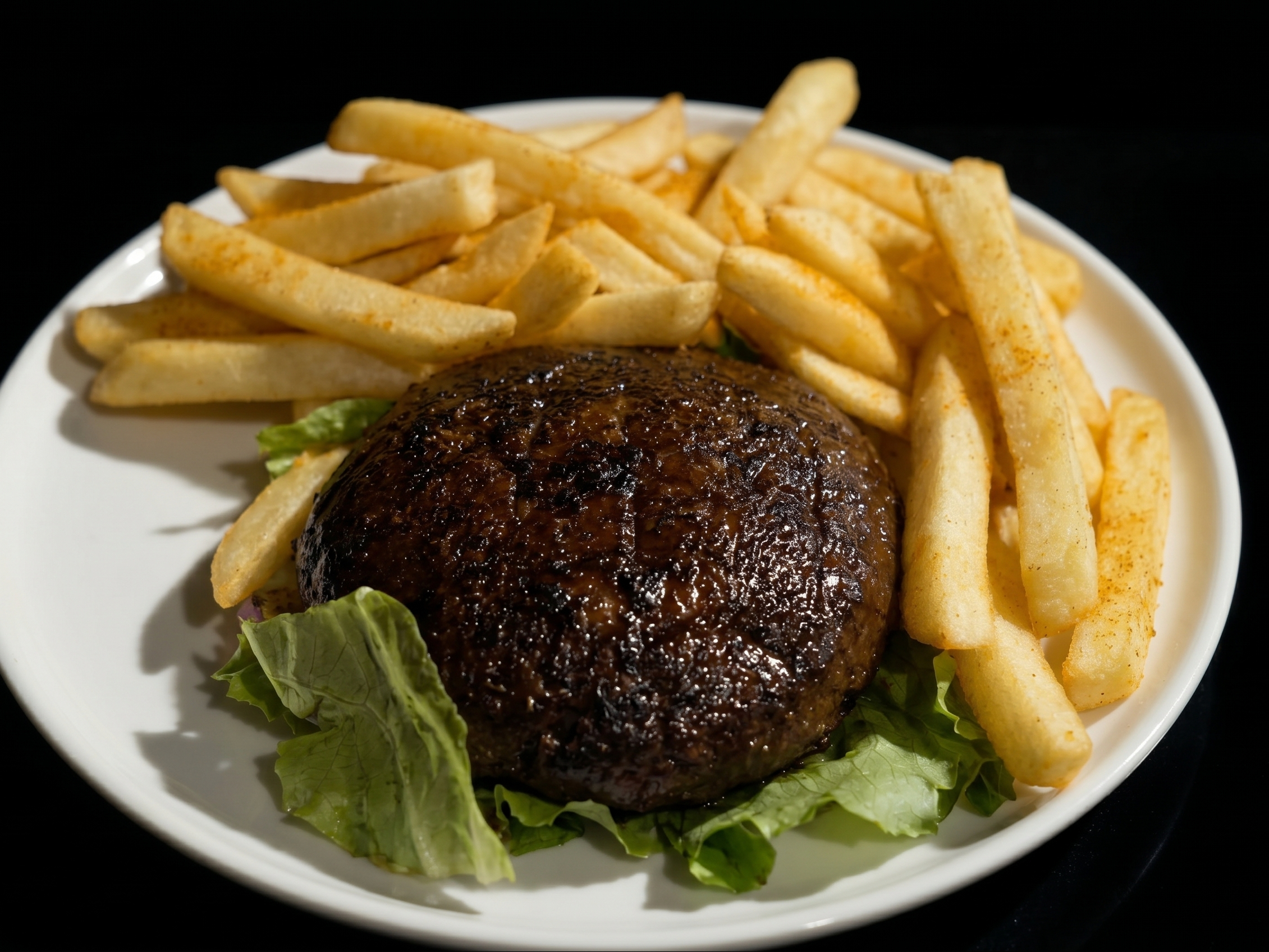 Portobello Mushroom Burger.