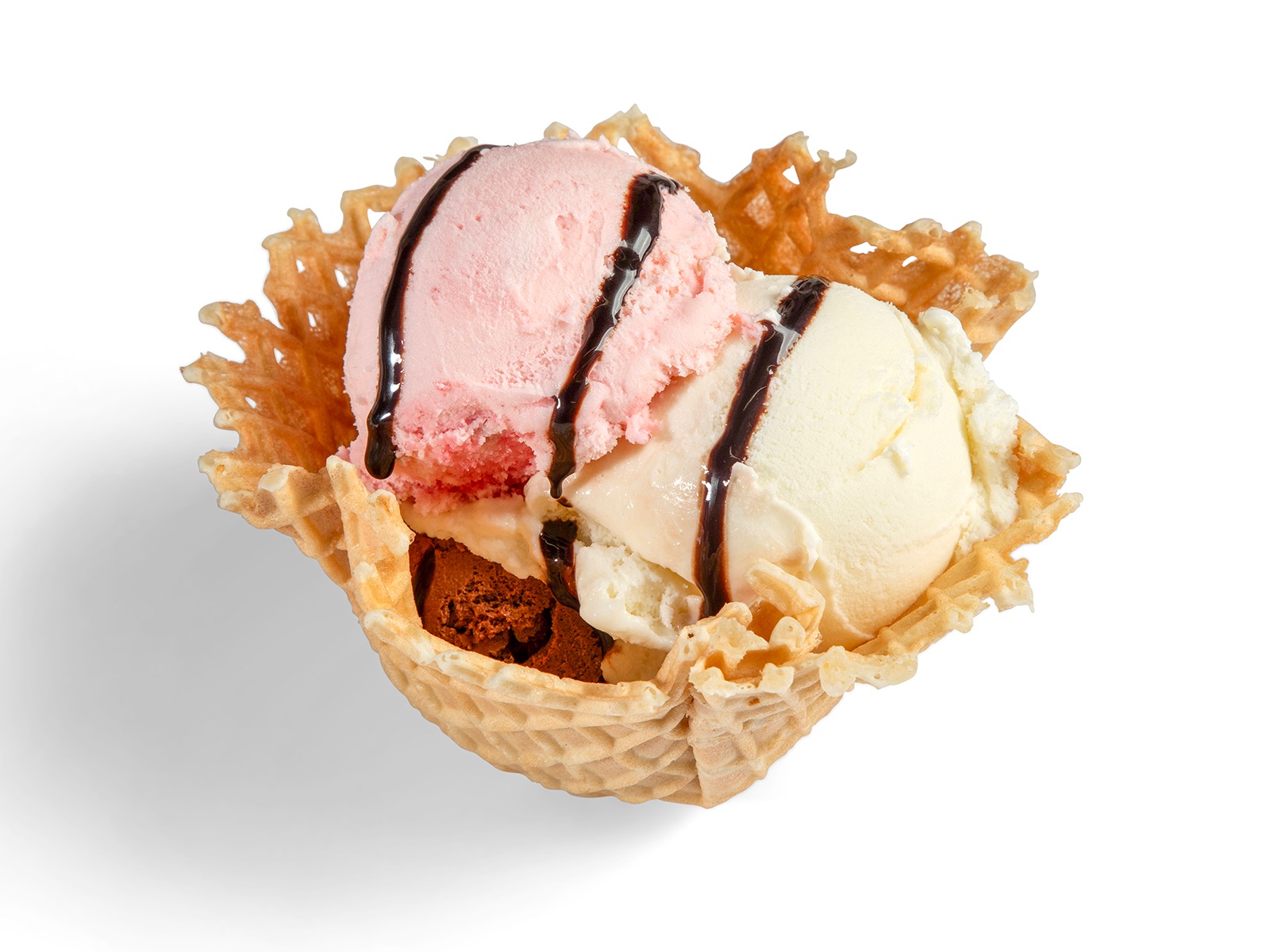 Ice Cream Waffle Bowl.