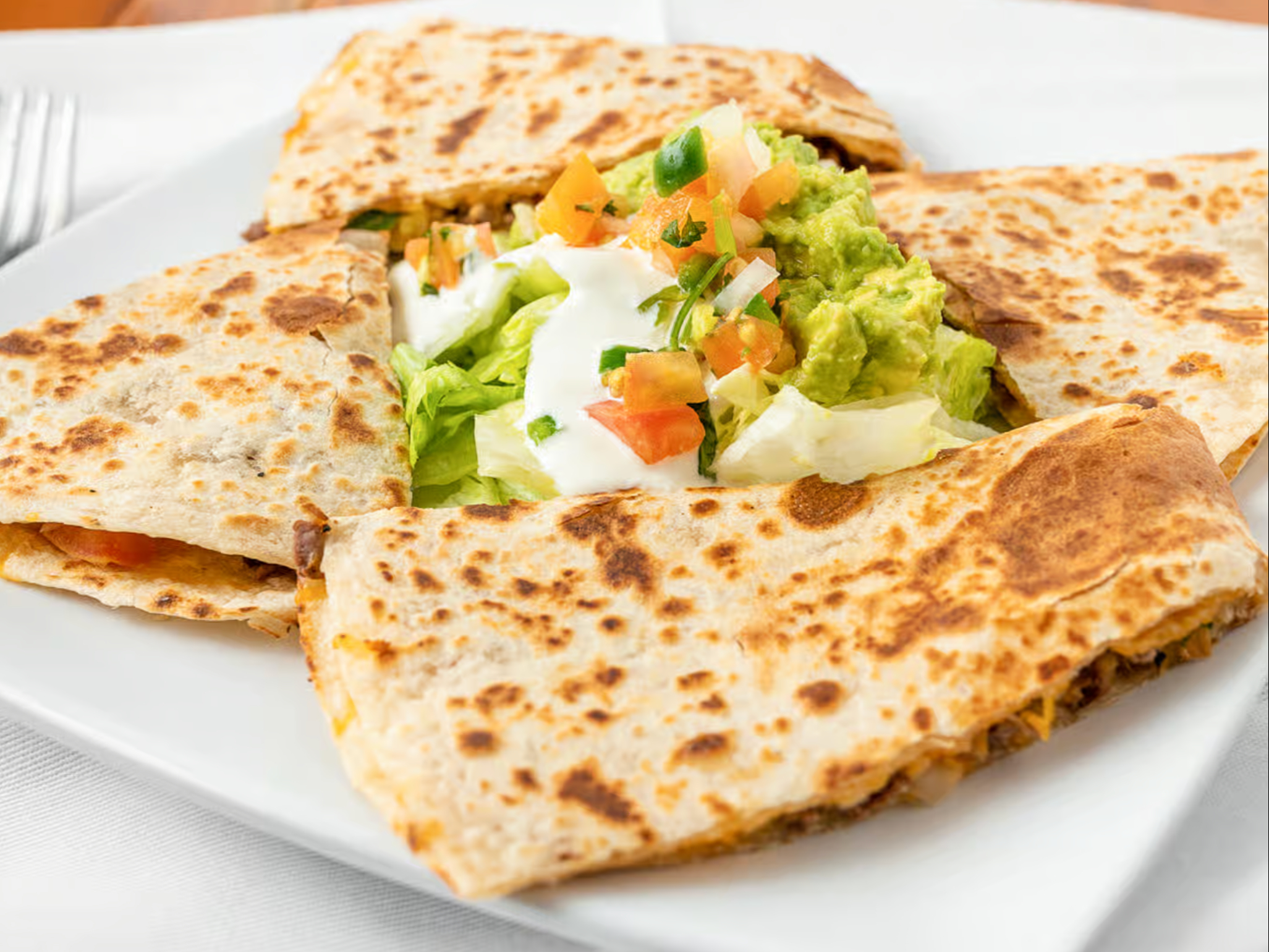 Chicken Quesadilla.