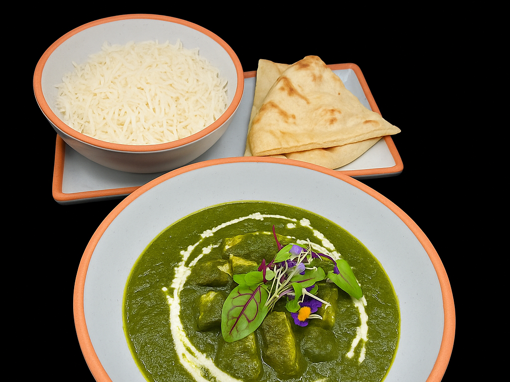 Royale Saag Tikka.