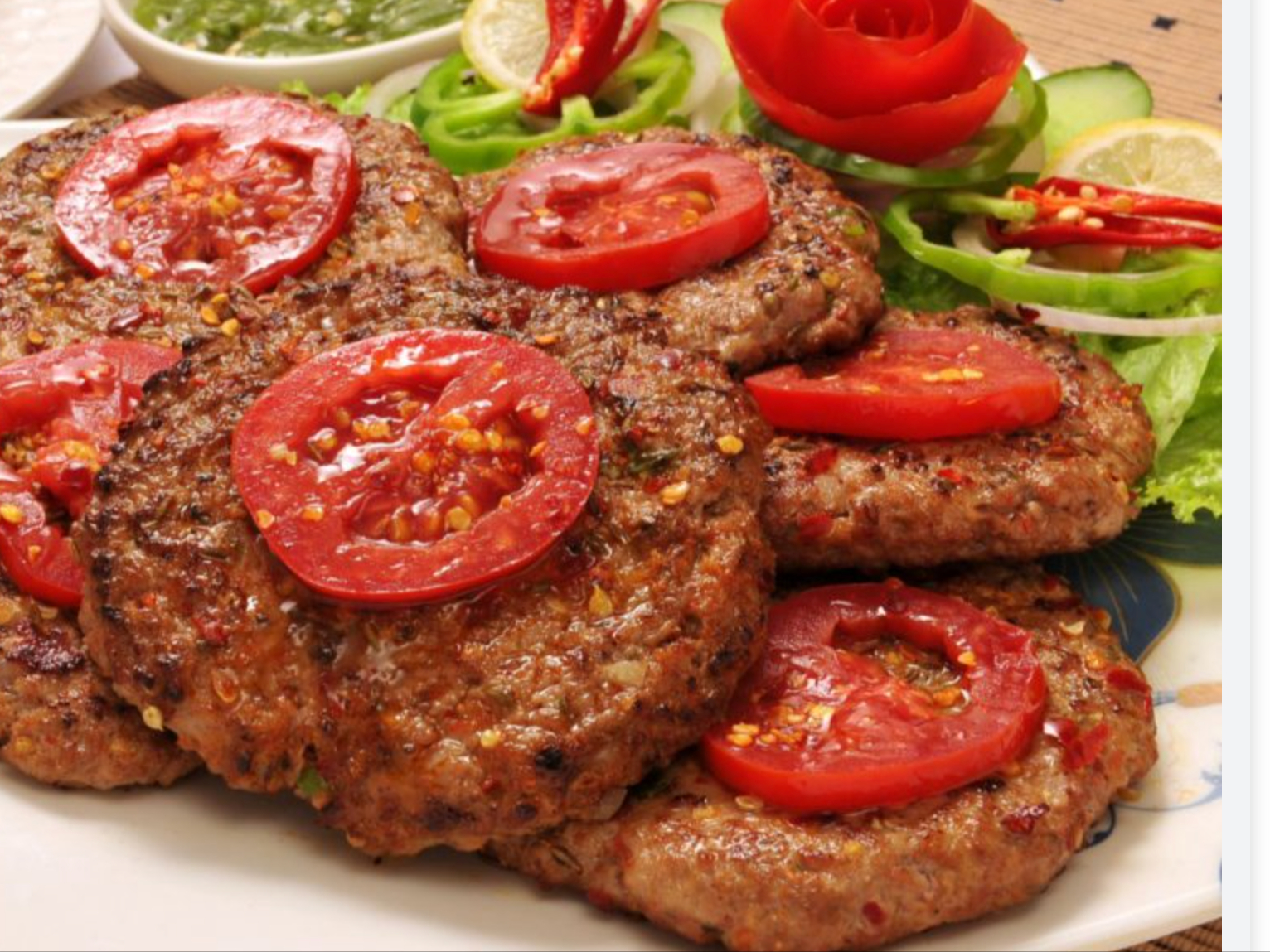 Beef Chapli Kabab