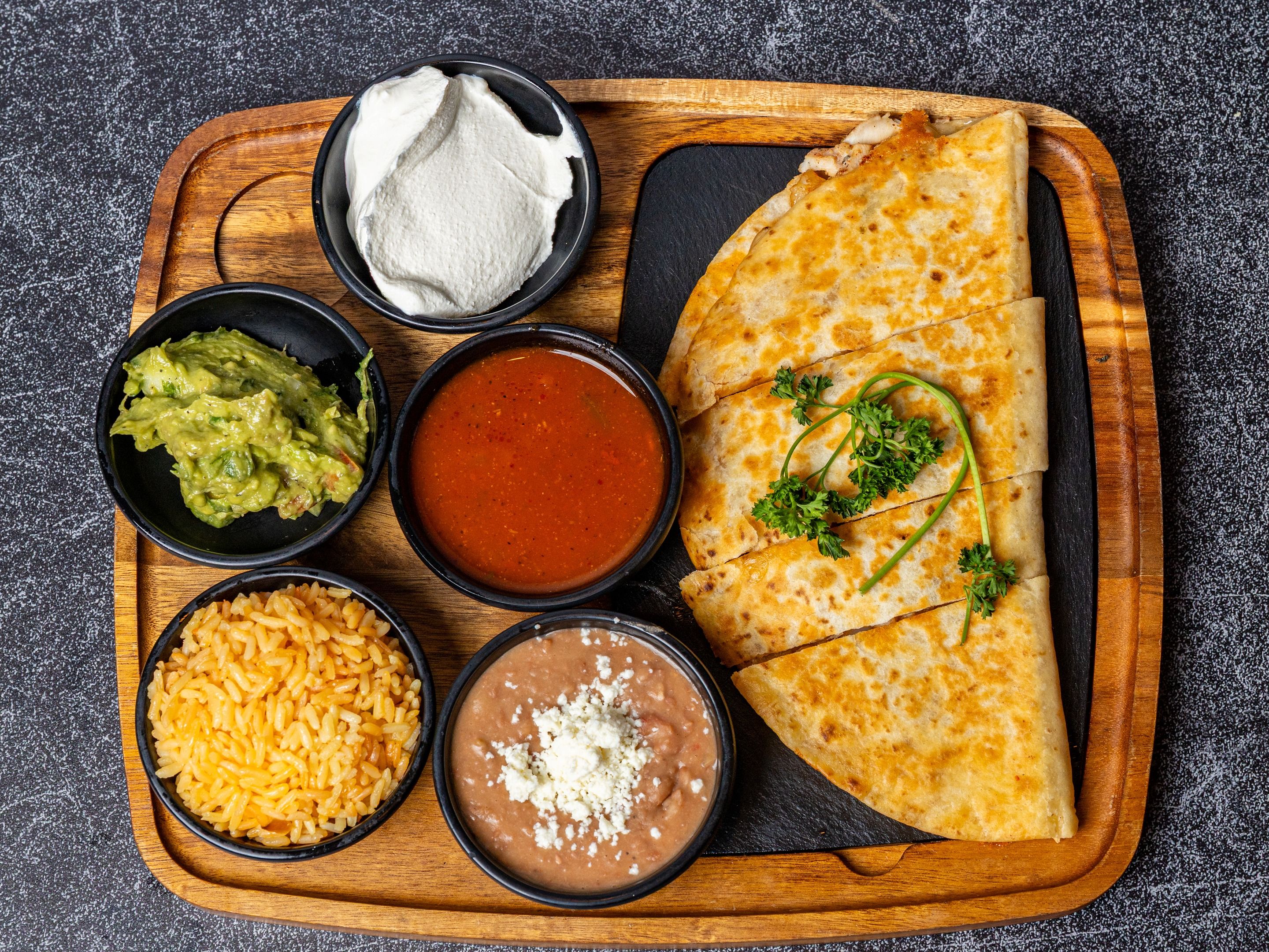 Quesadillas.