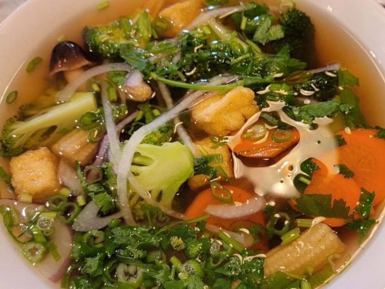 Vegetarian Pho (Chay).