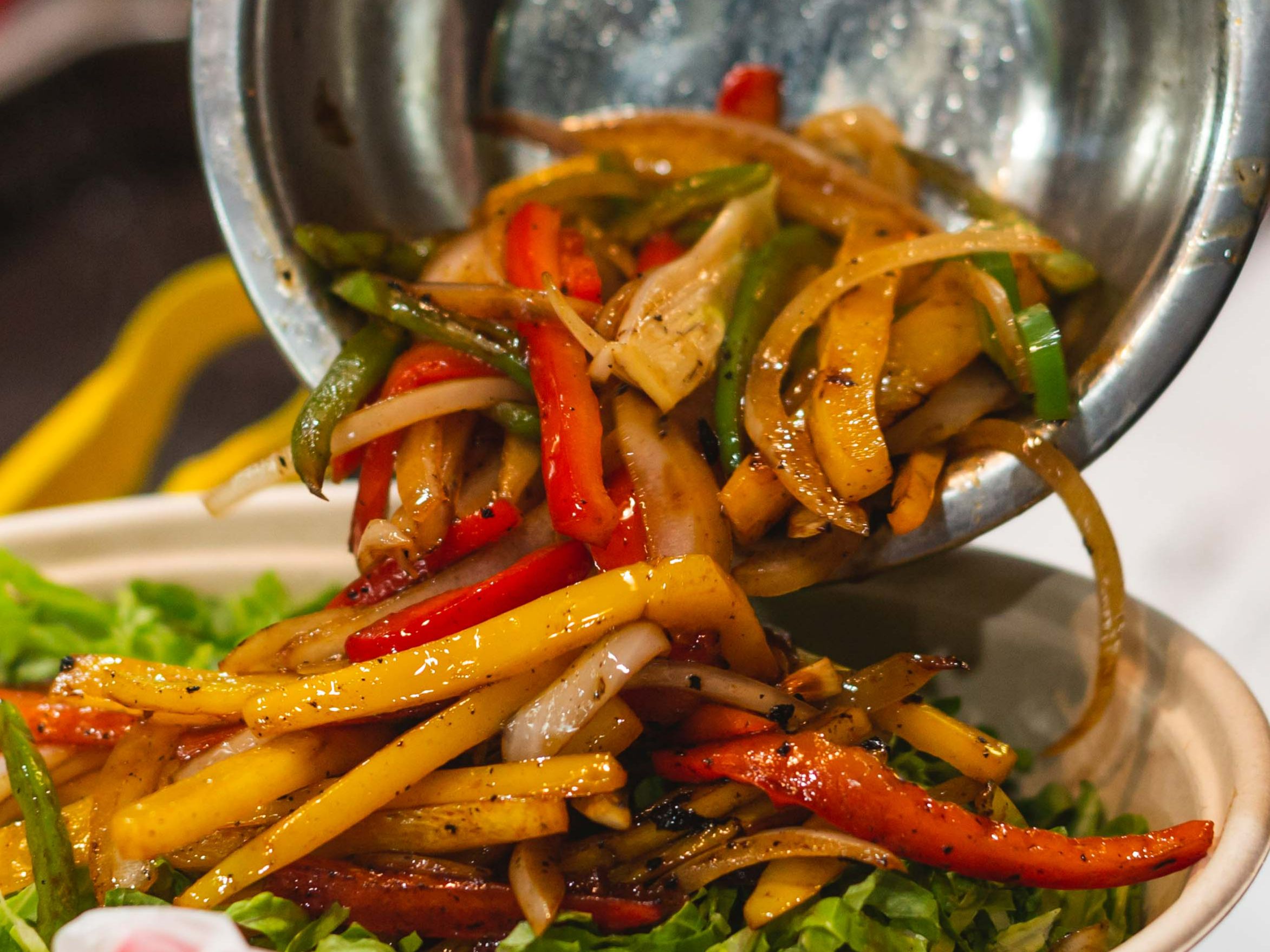 Fish Fajita Bowl.