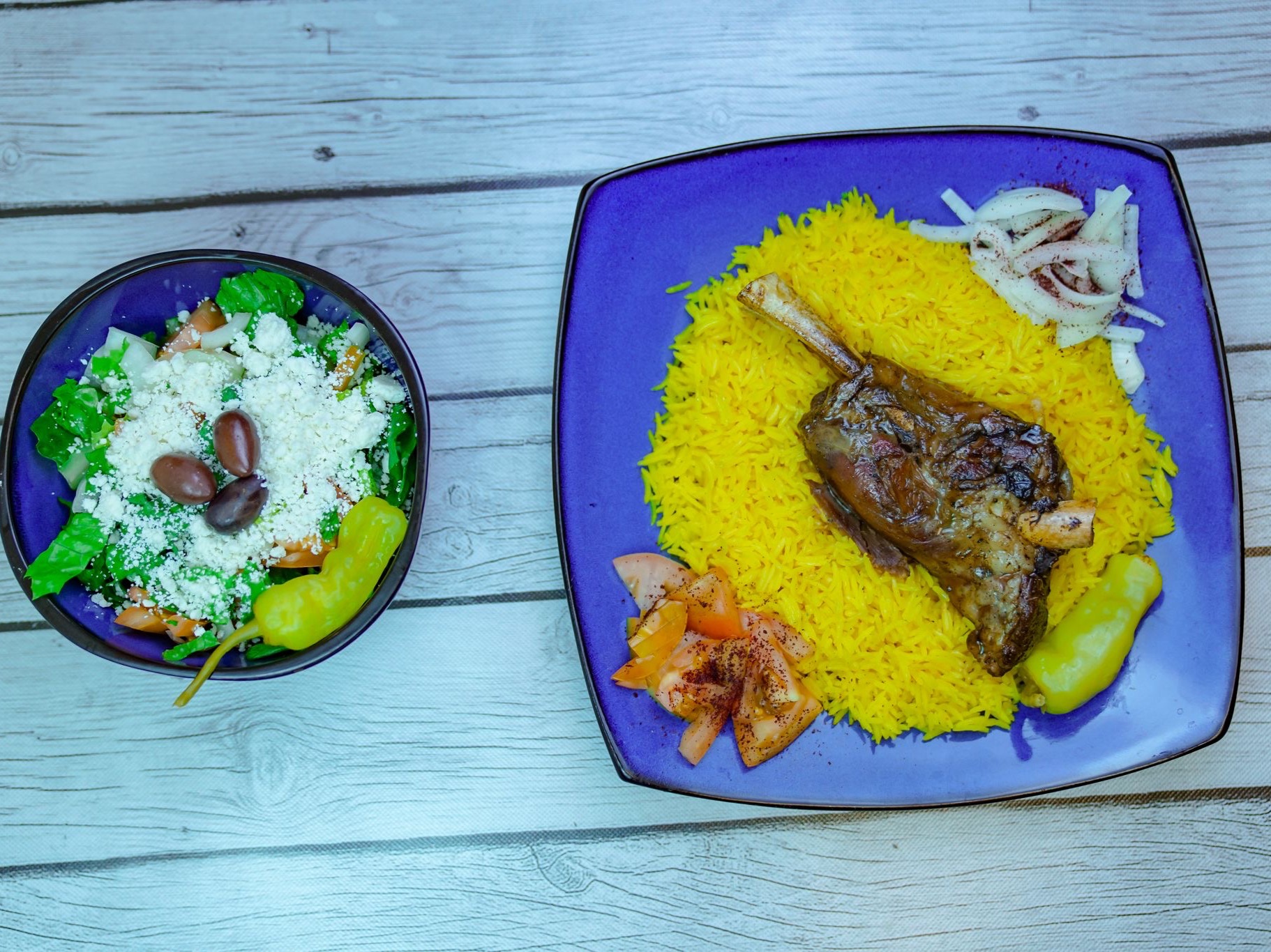 Lamb Shank Special.