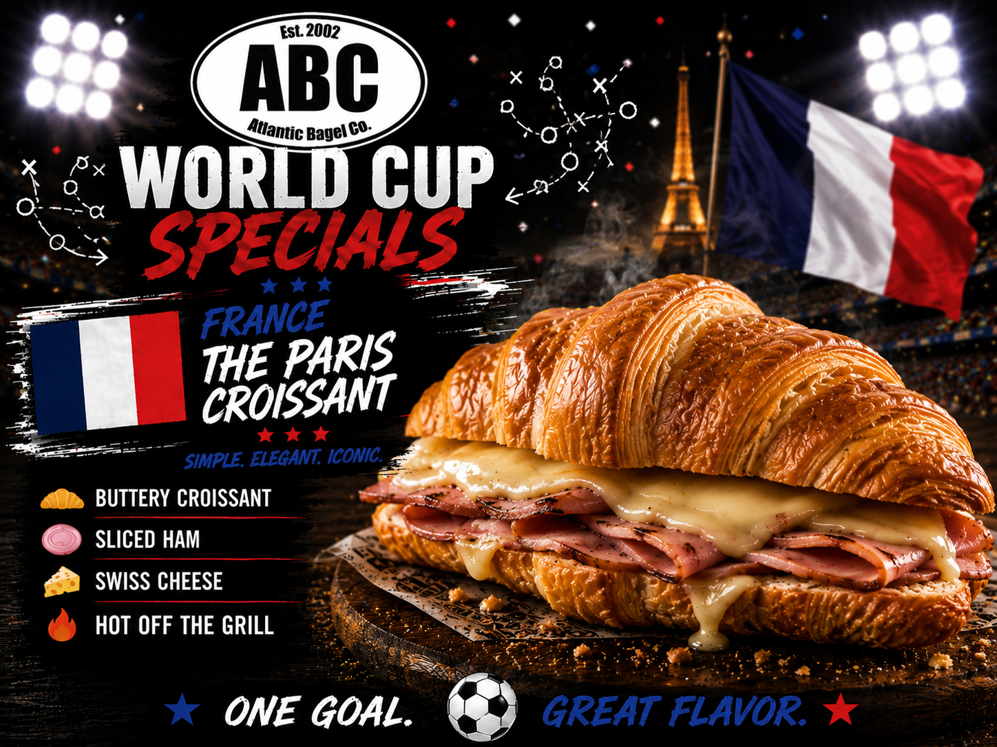 France-Paris Croissant.