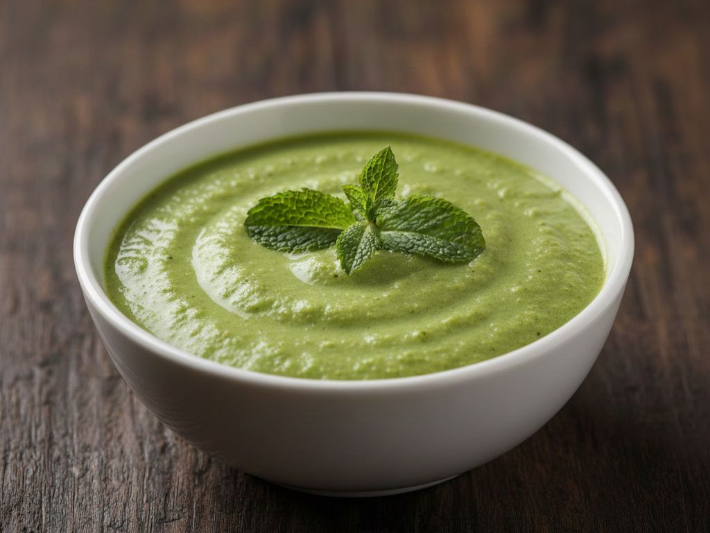 Mint Chutney (DF, NF, GF, V).