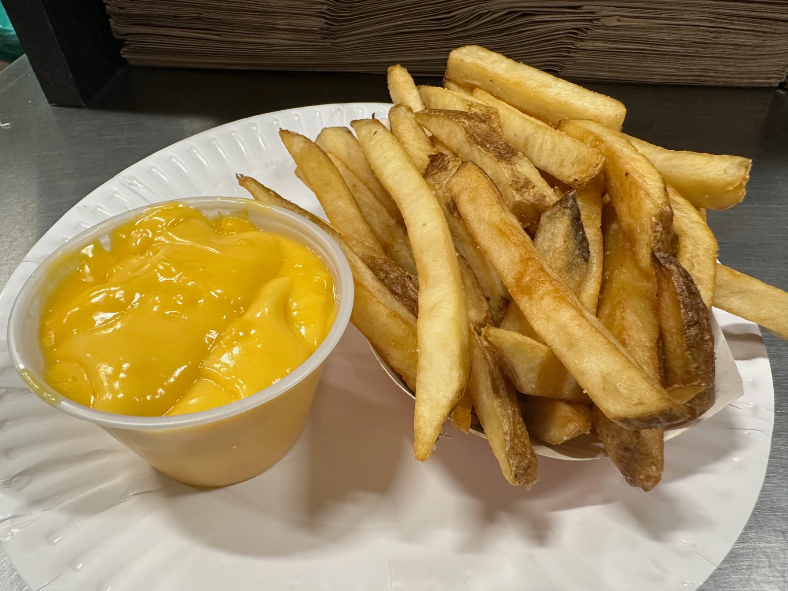 French Fries With Cheese Side (online)