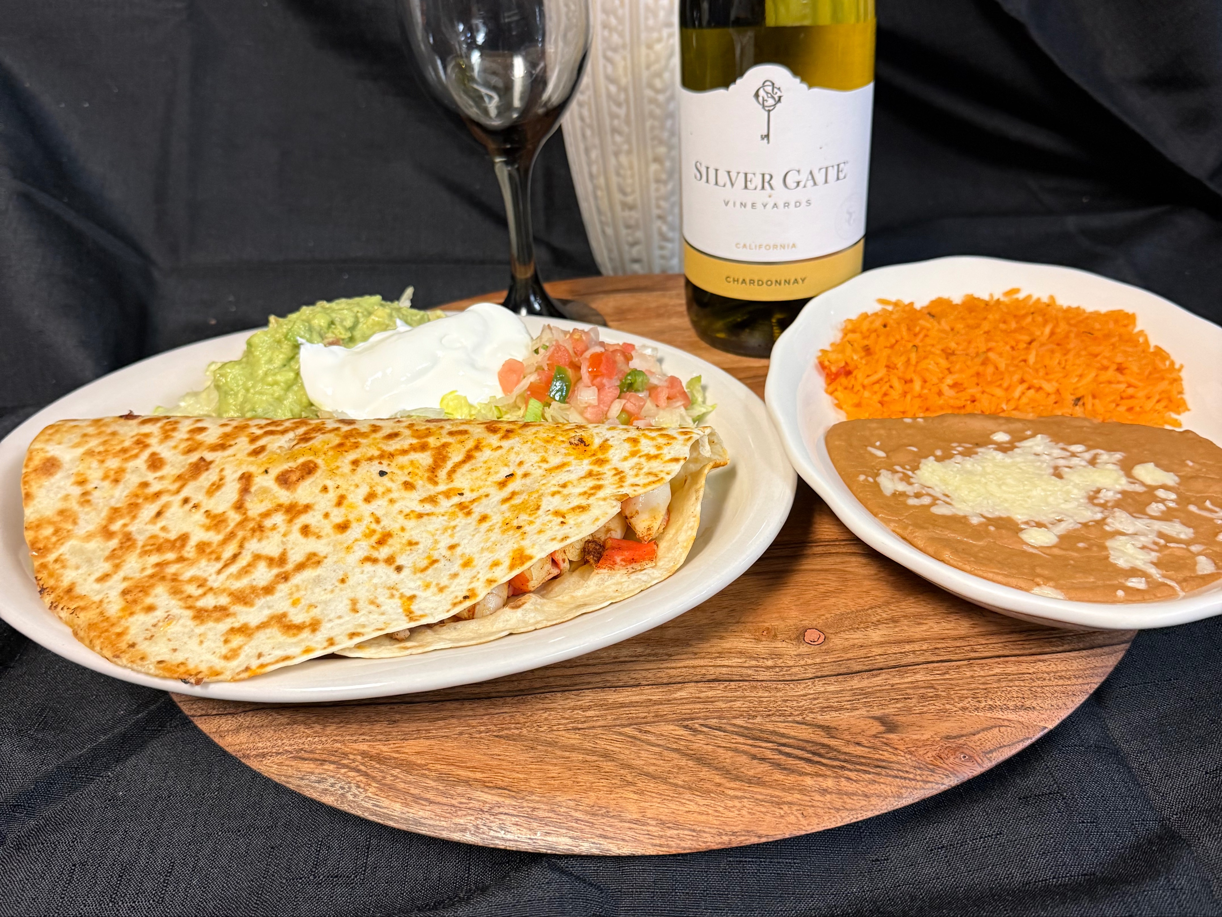 Lobster Quesadilla.