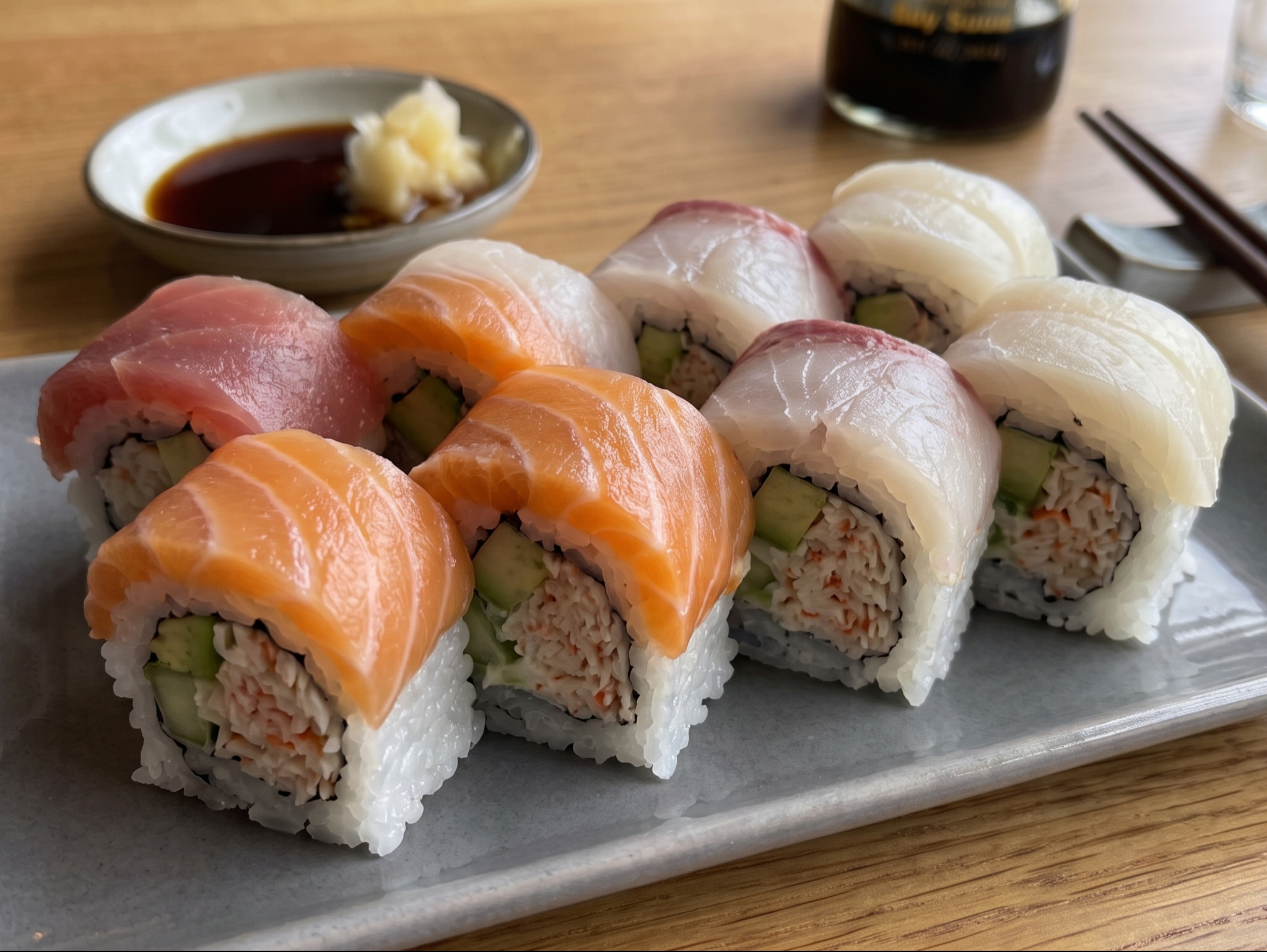 Rainbow Roll (GF).