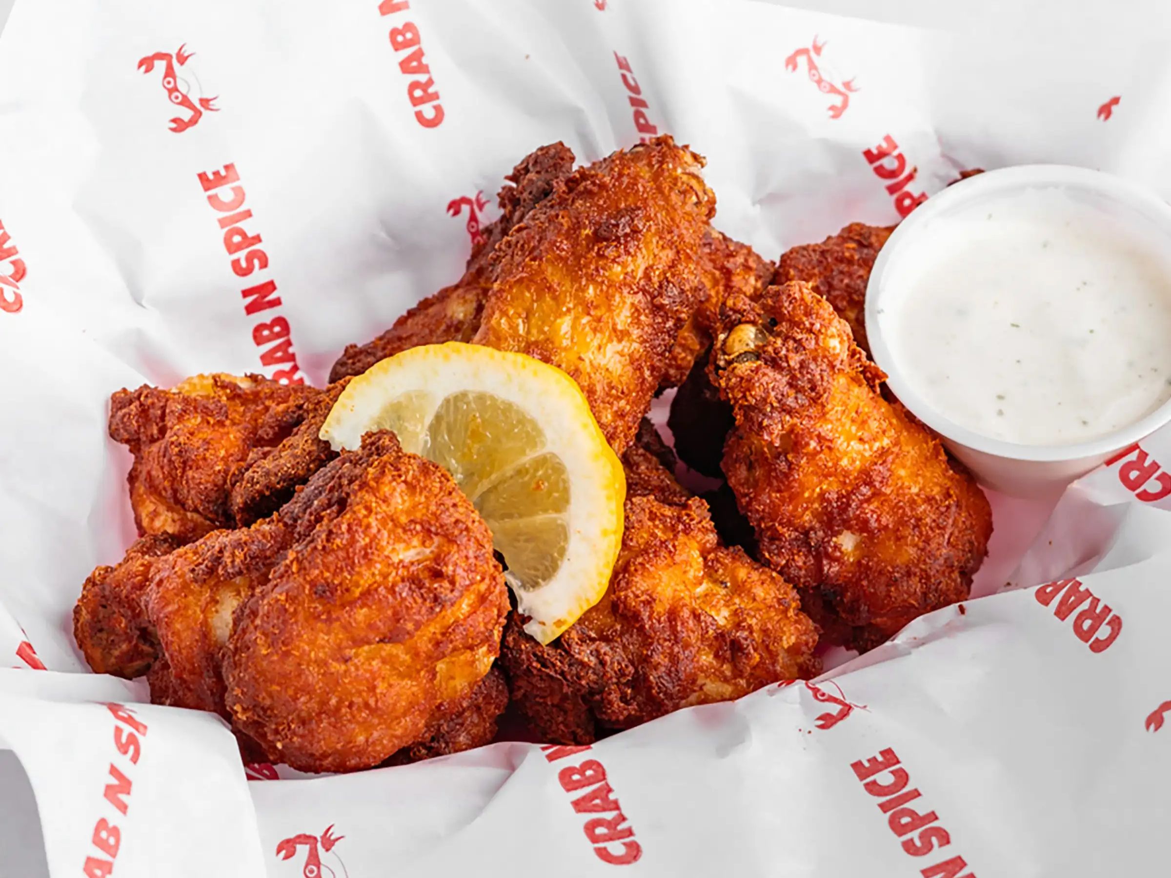 Lemon Pepper Chicken Wings.