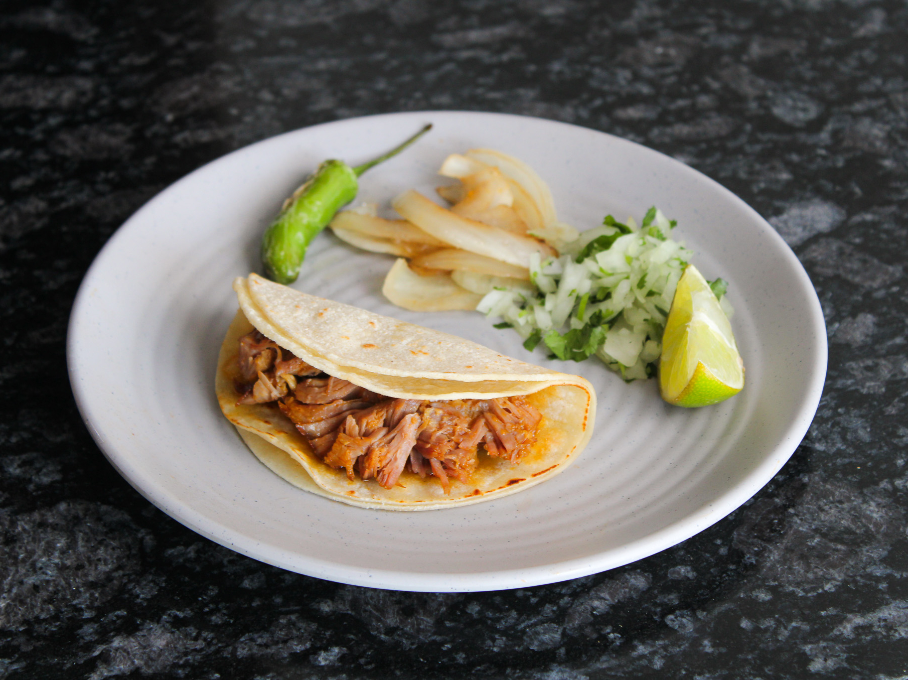 Taco Carnitas.