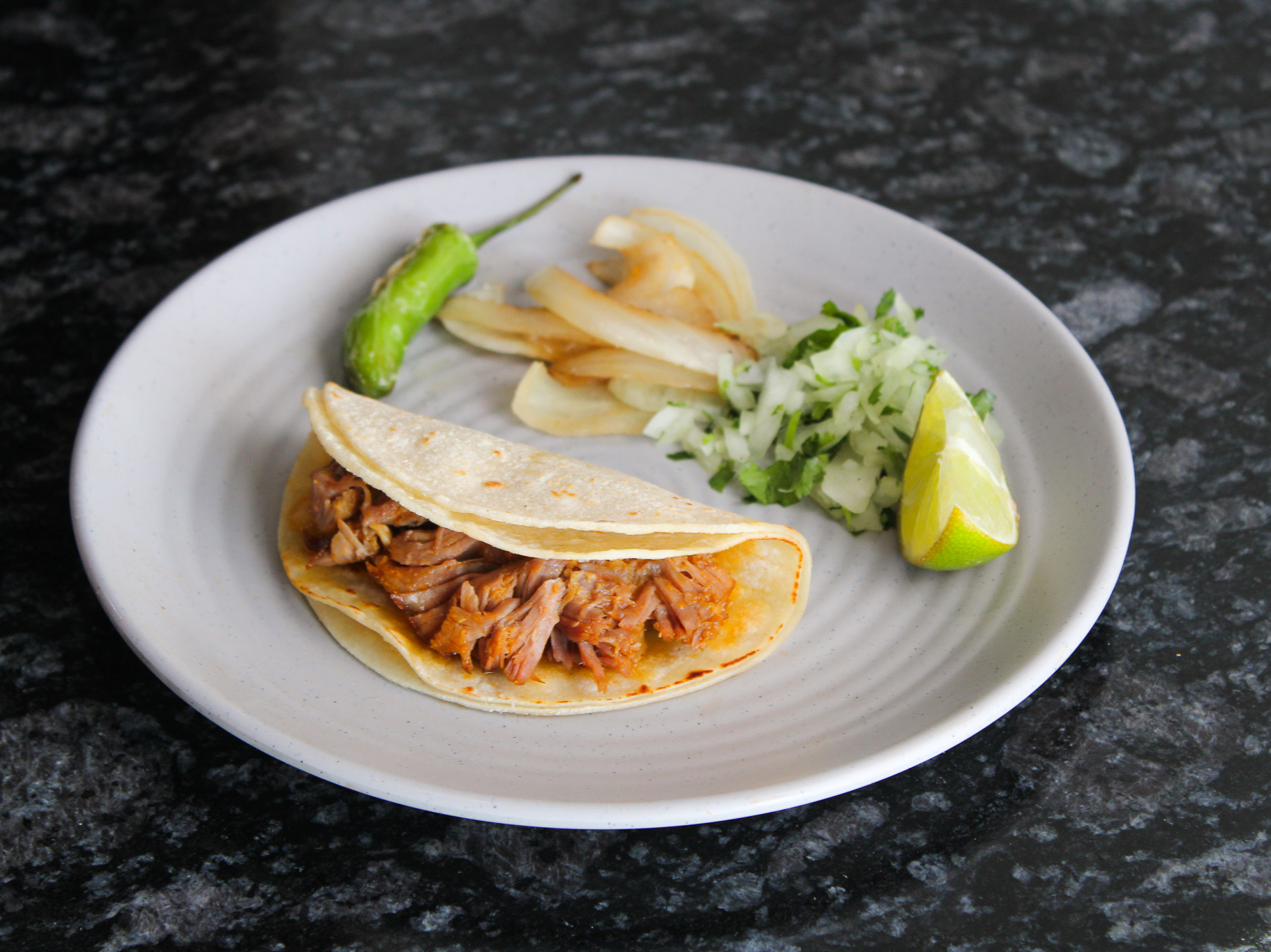 Taco Carnitas.