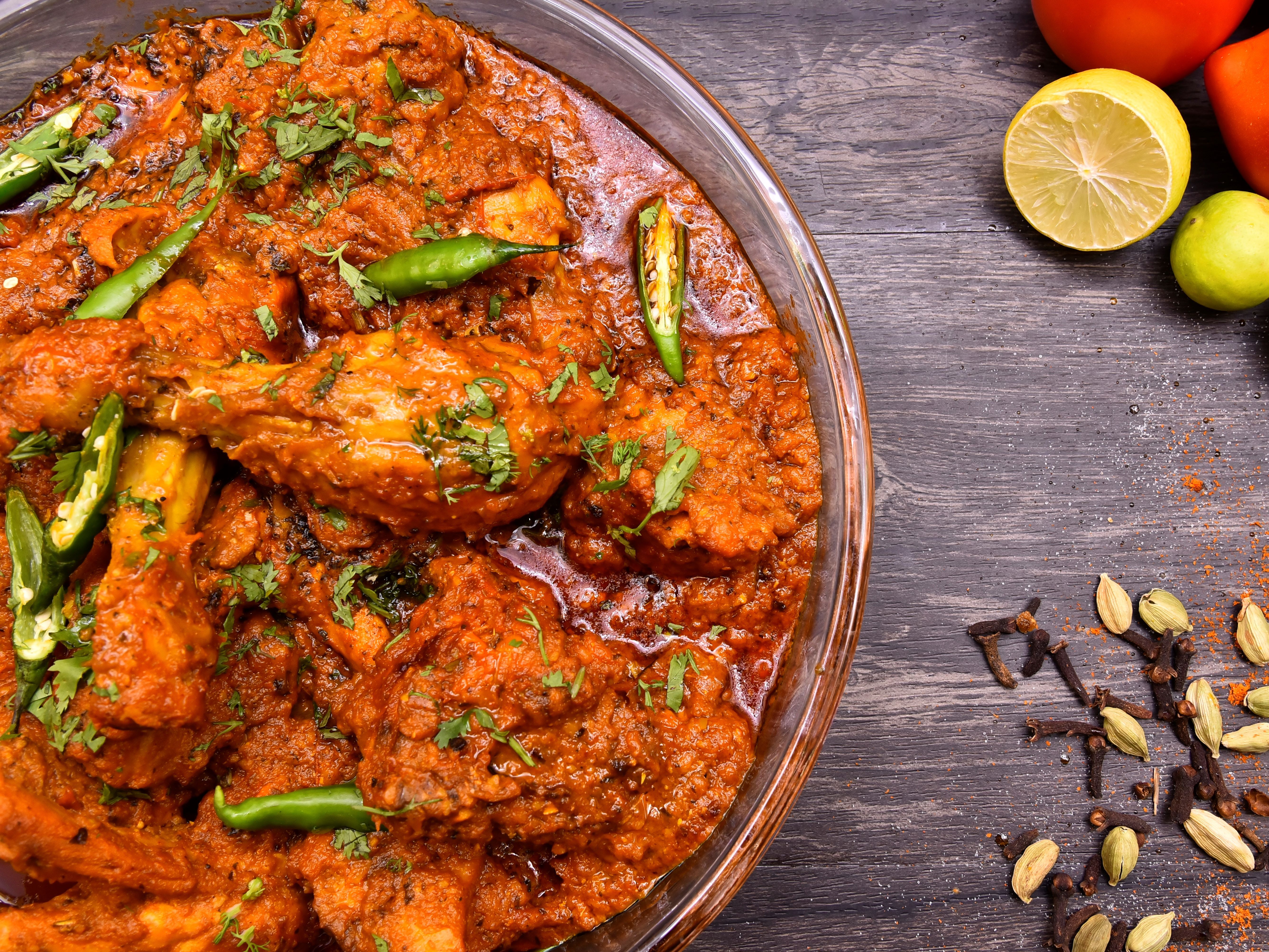 Kadai Chicken.