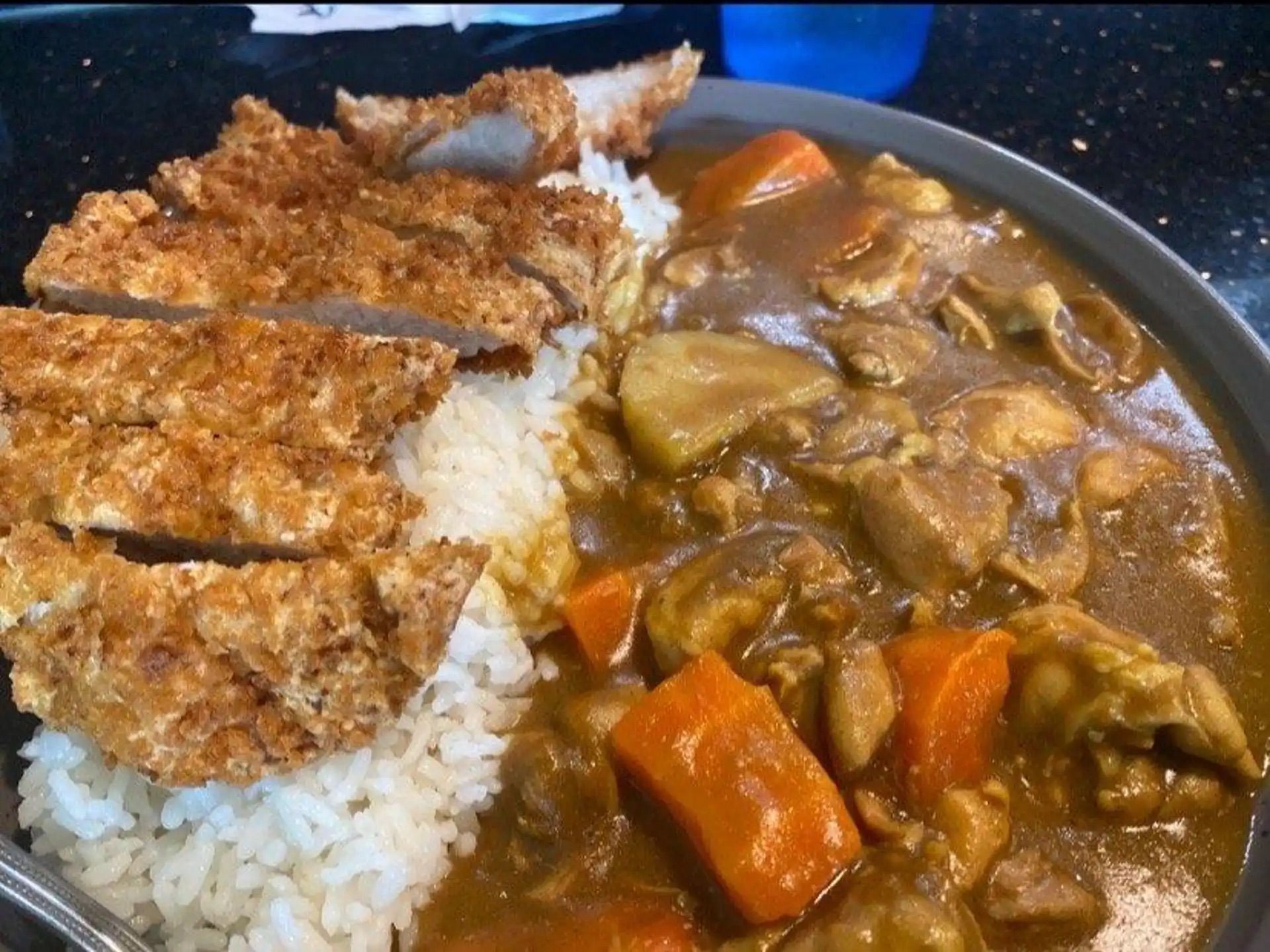 Tonkatsu Curry.