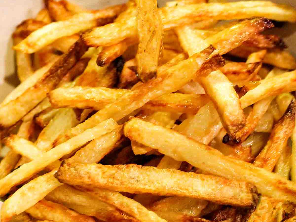 Baked French Fries.