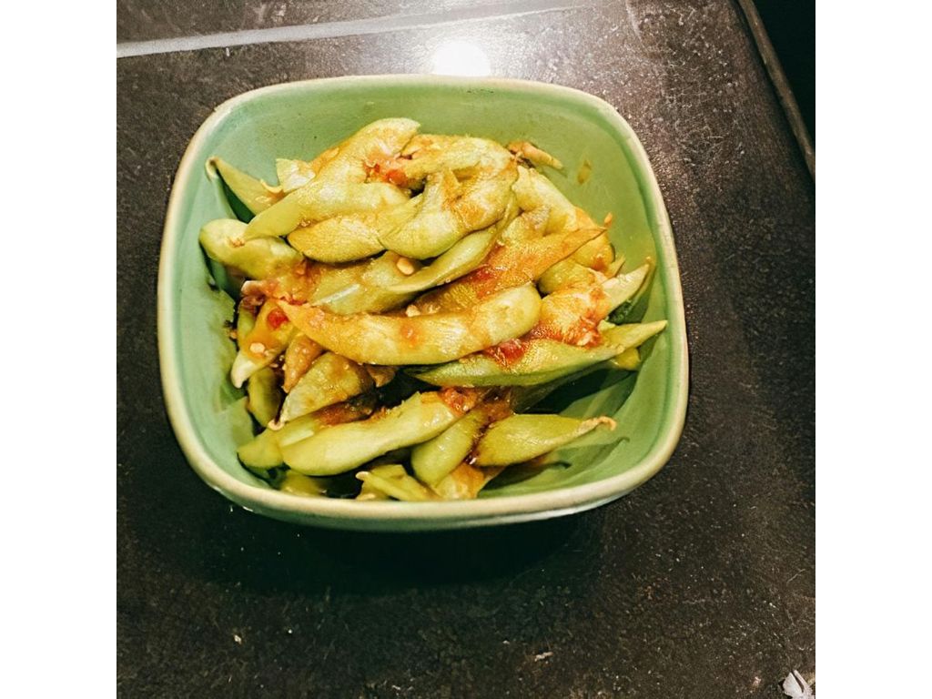 Spicy Edamame.