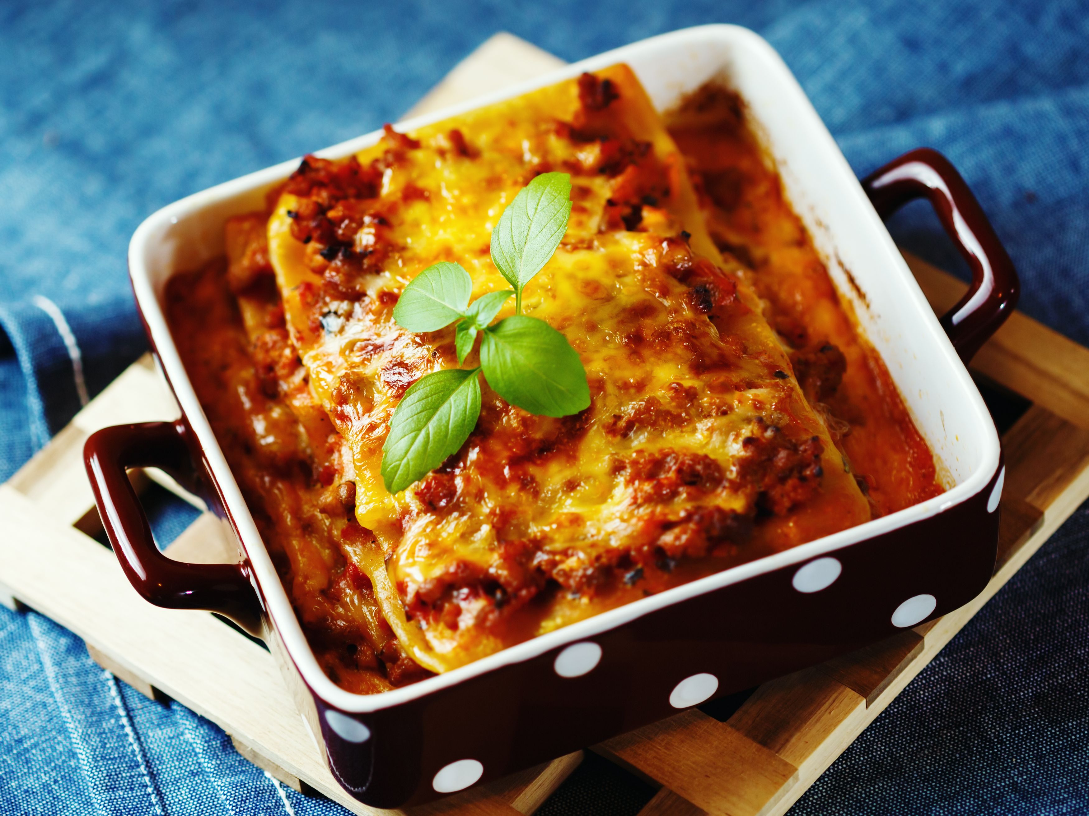 Seafood Lasagna.