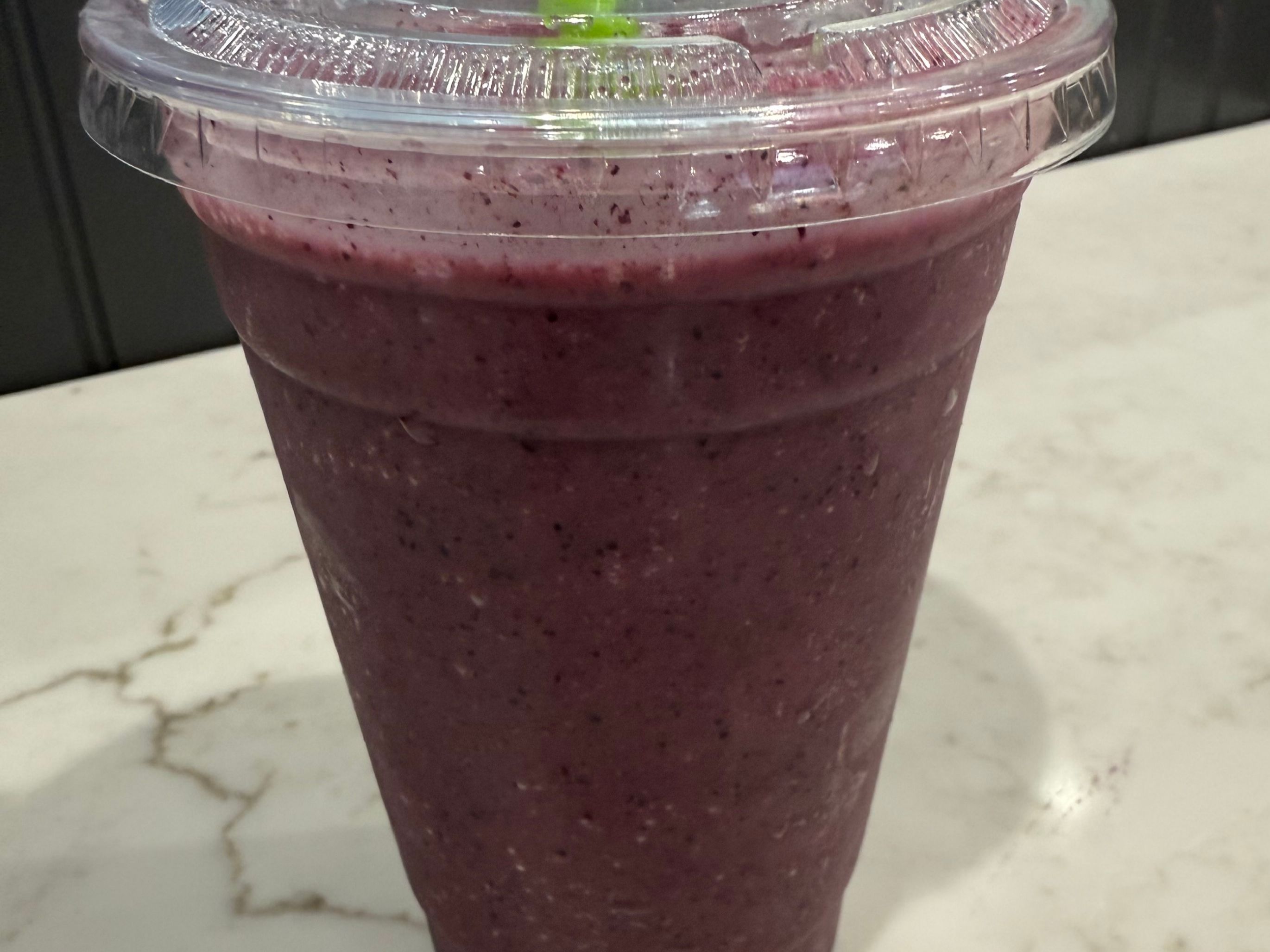 Mixed Berry Smoothie.