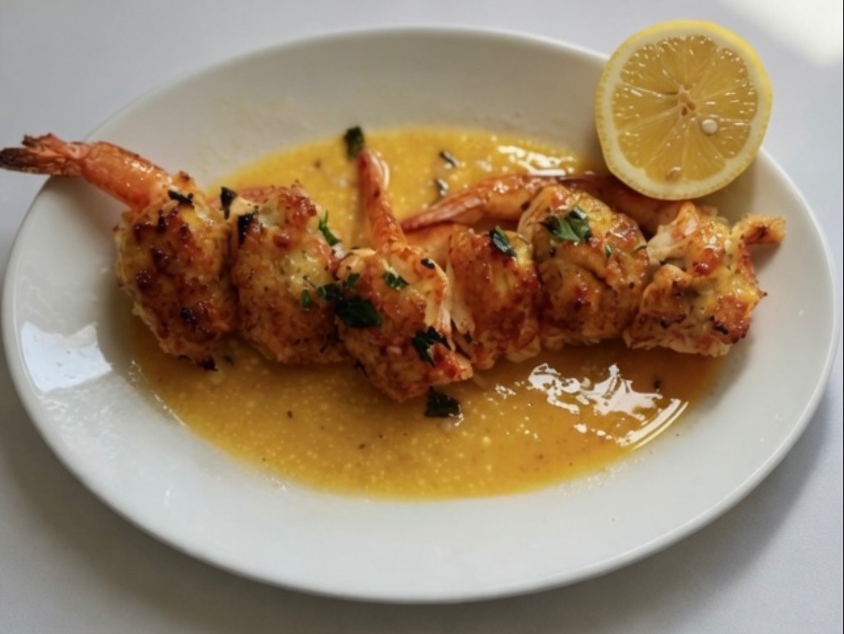 Stuffed Shrimp W/Crabmeat.