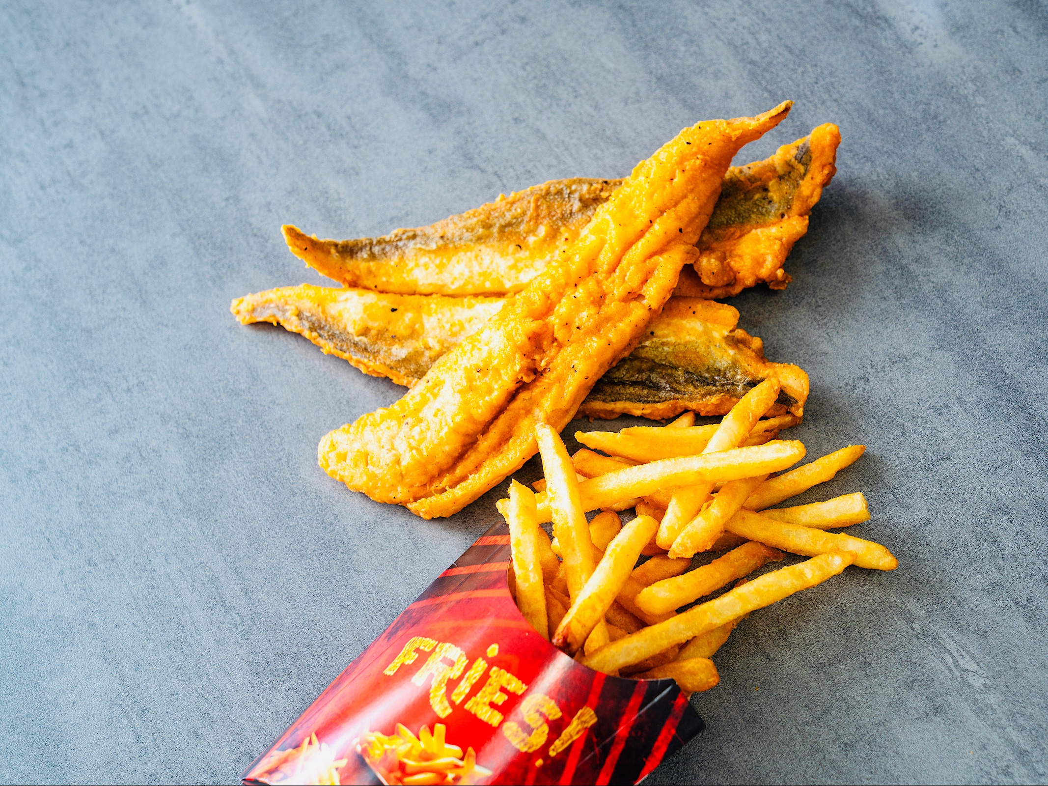 8 Whiting Fish & 2 Sides.