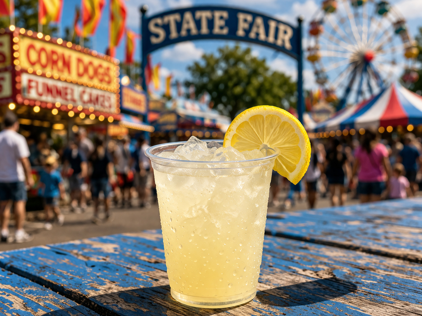 Fresh State Fair Style Lemonade.