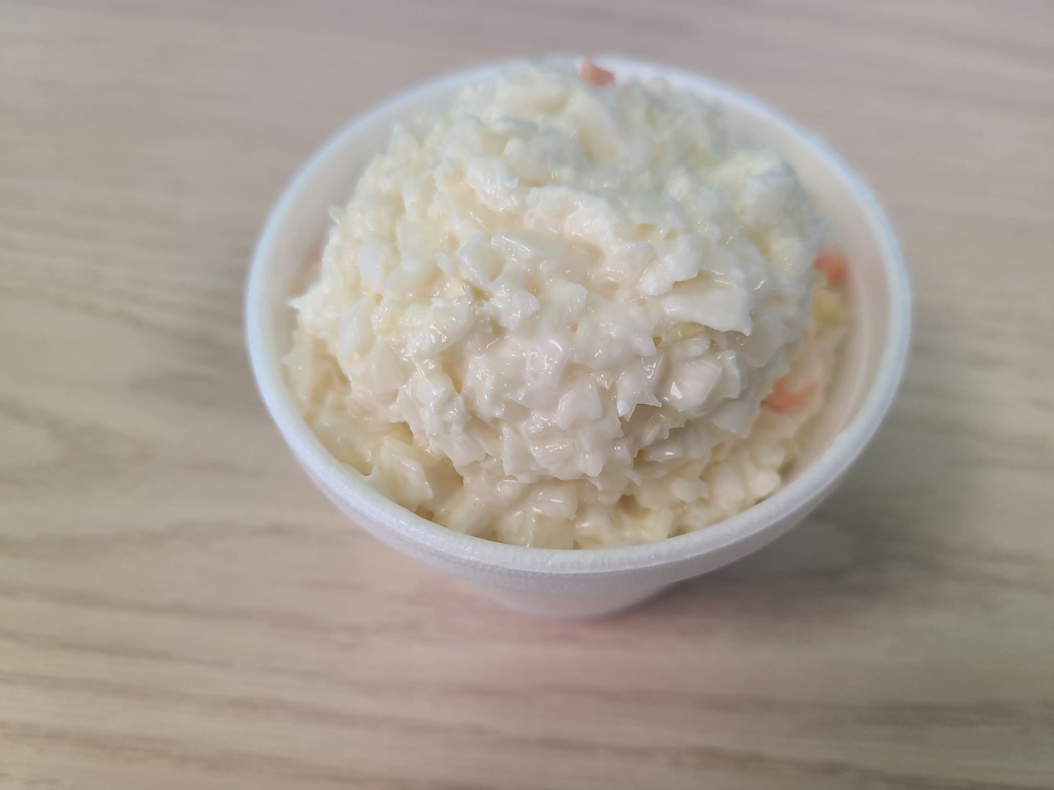Cups Of Salads Coleslaw