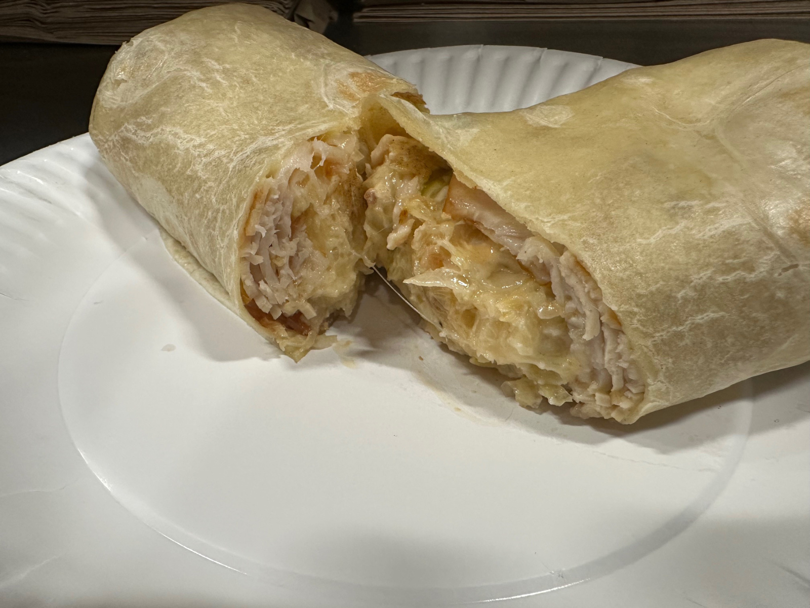 Turkey Reuben Wrap (online)