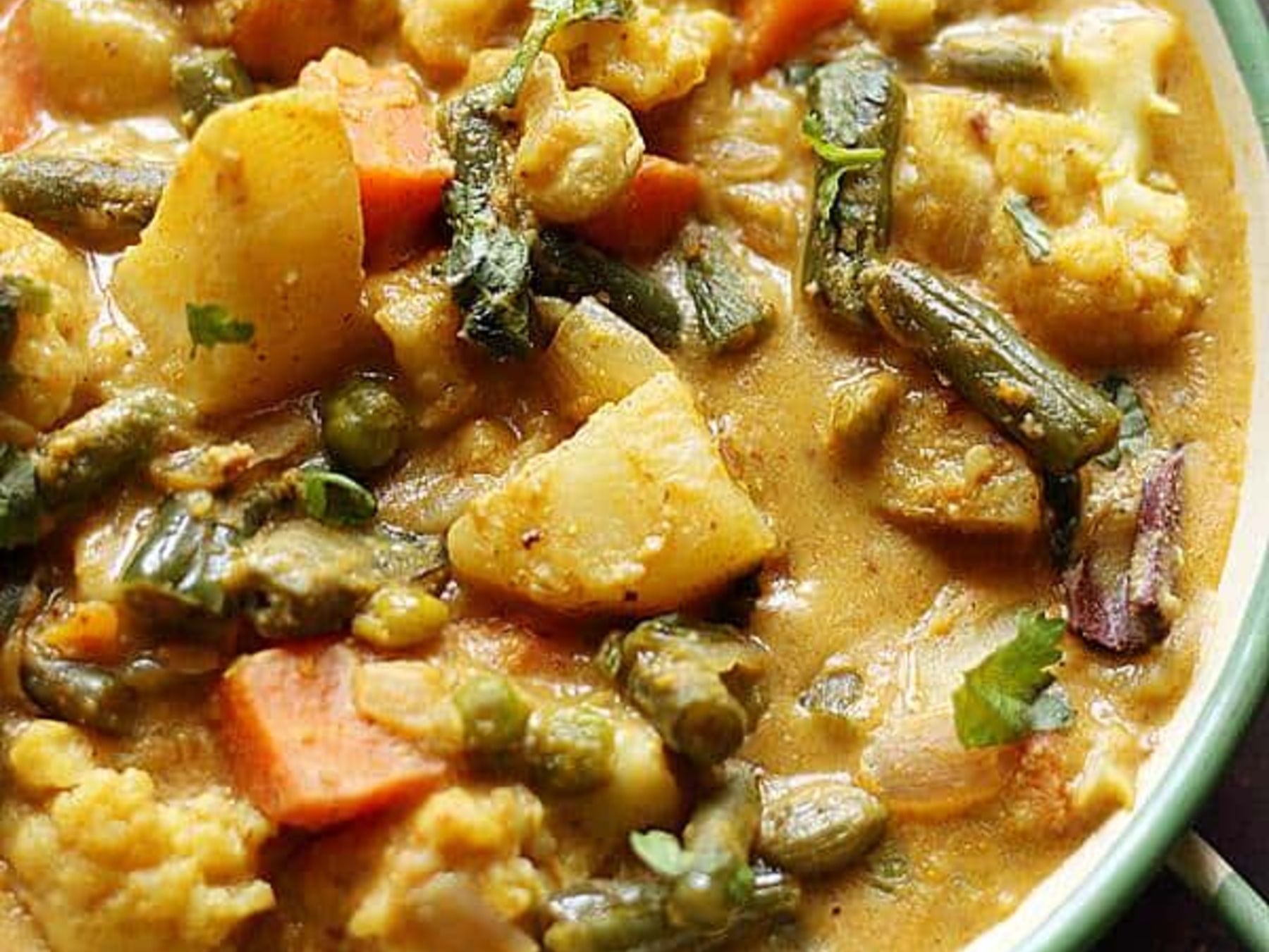 Vegetable Korma.
