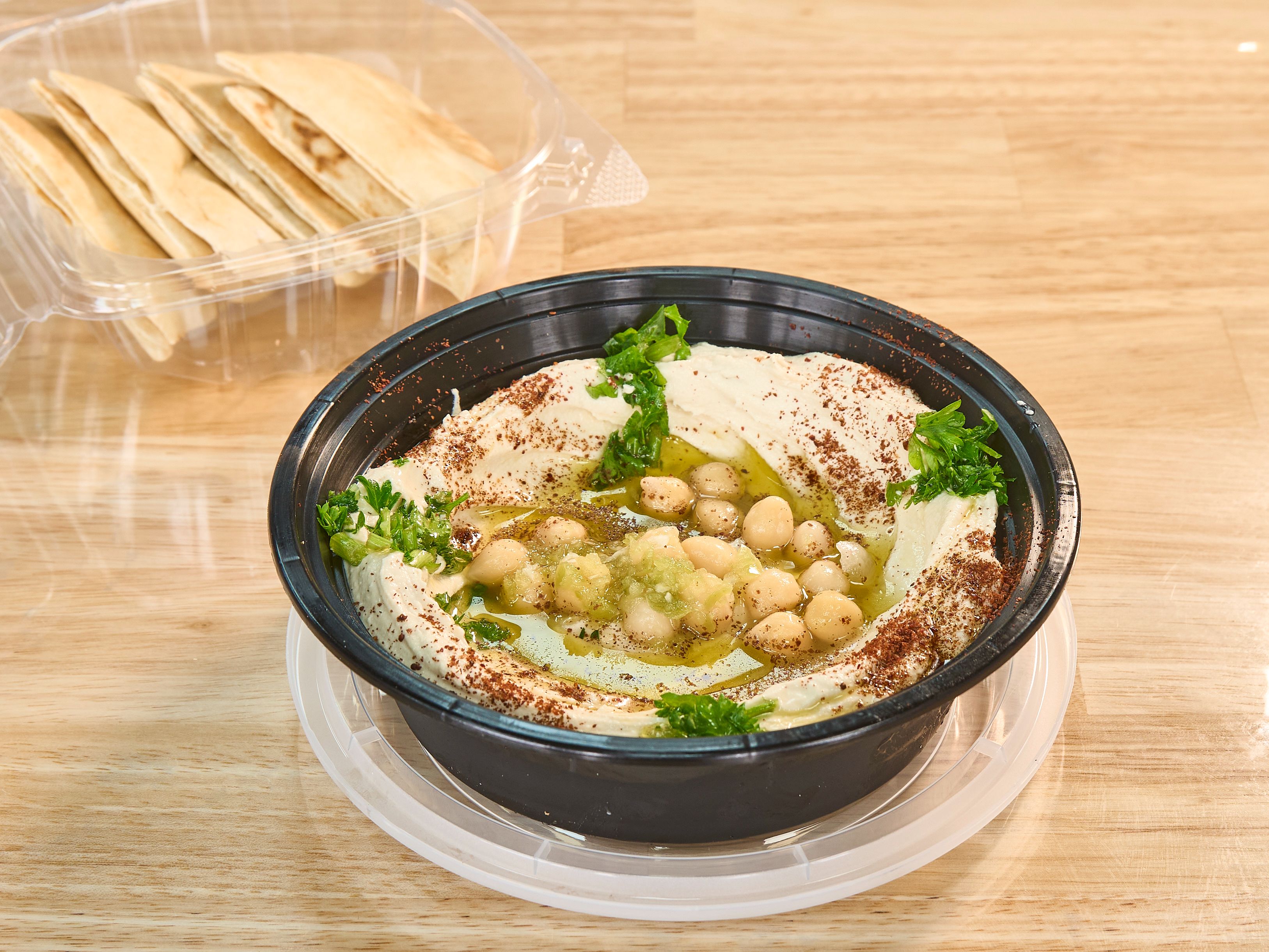 Add Hummus.