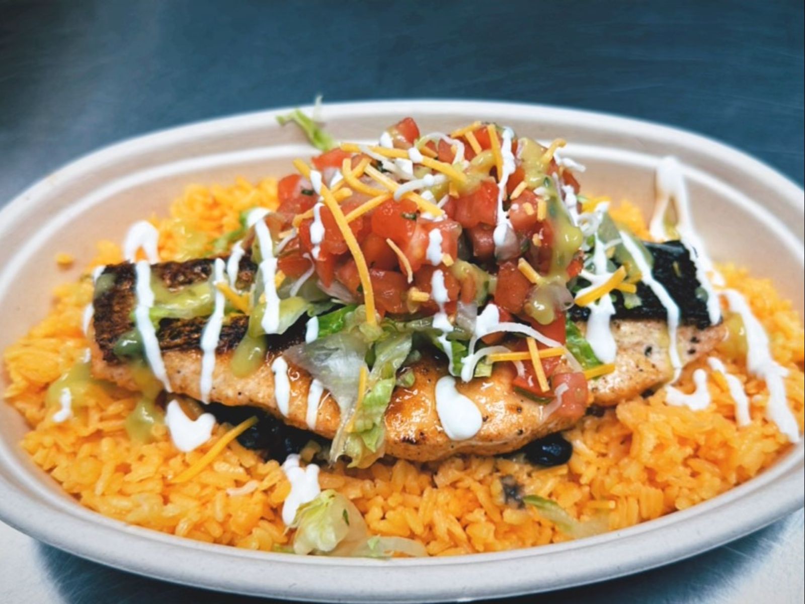Salmon Bowl.