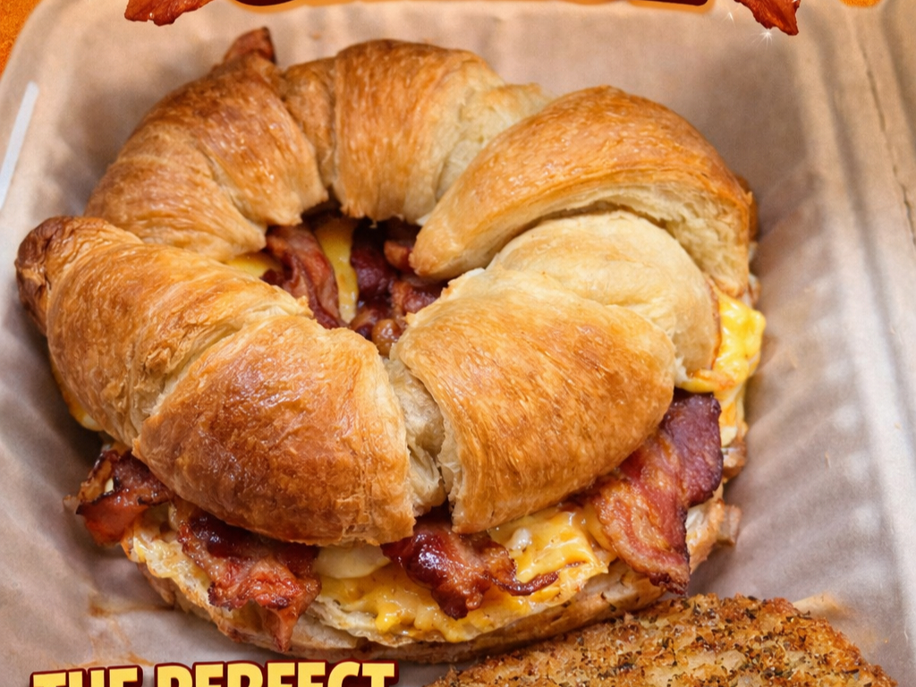 Bacon, Egg & Cheese Croissant.