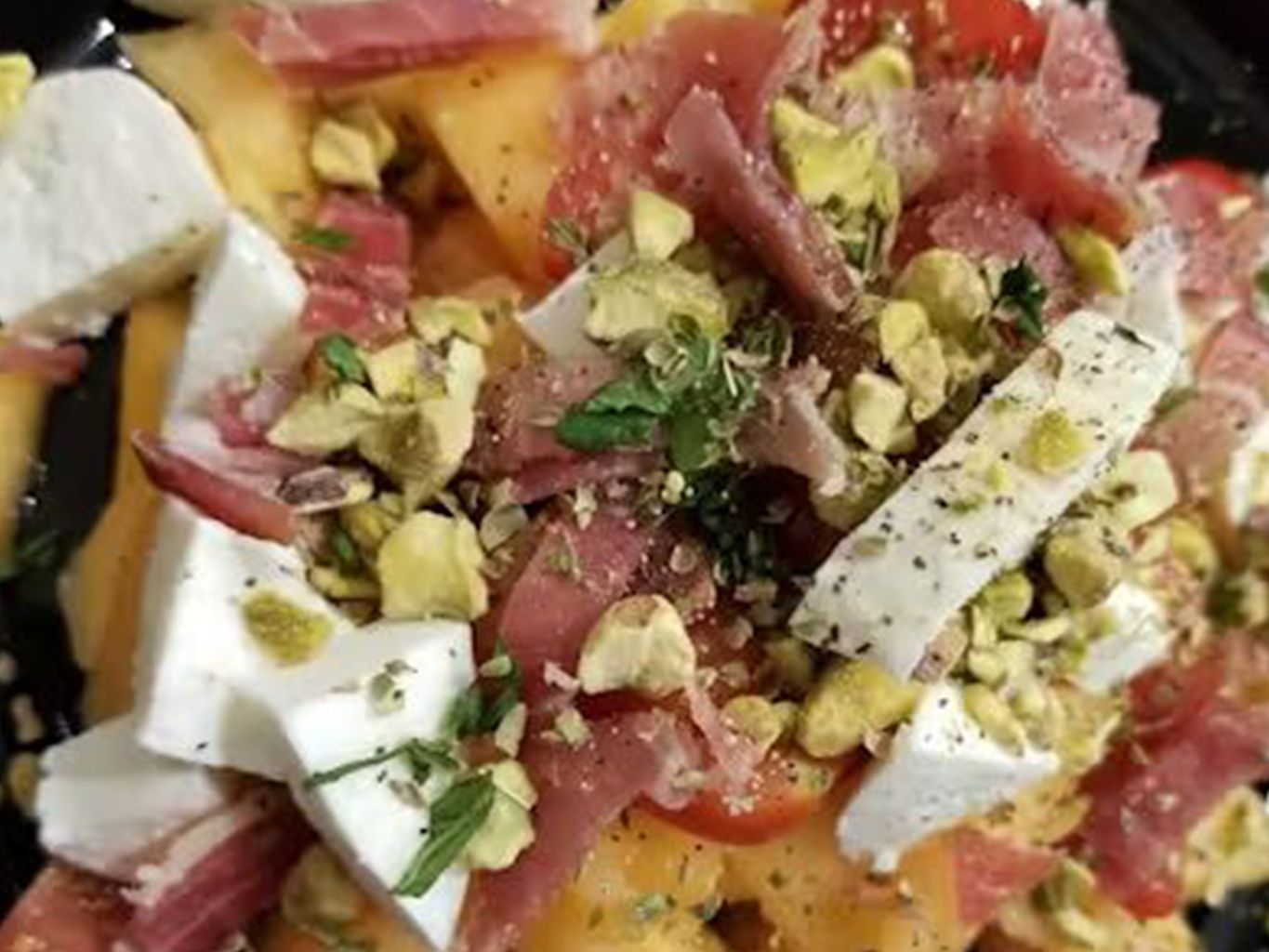 Caprese & Mellone Salad