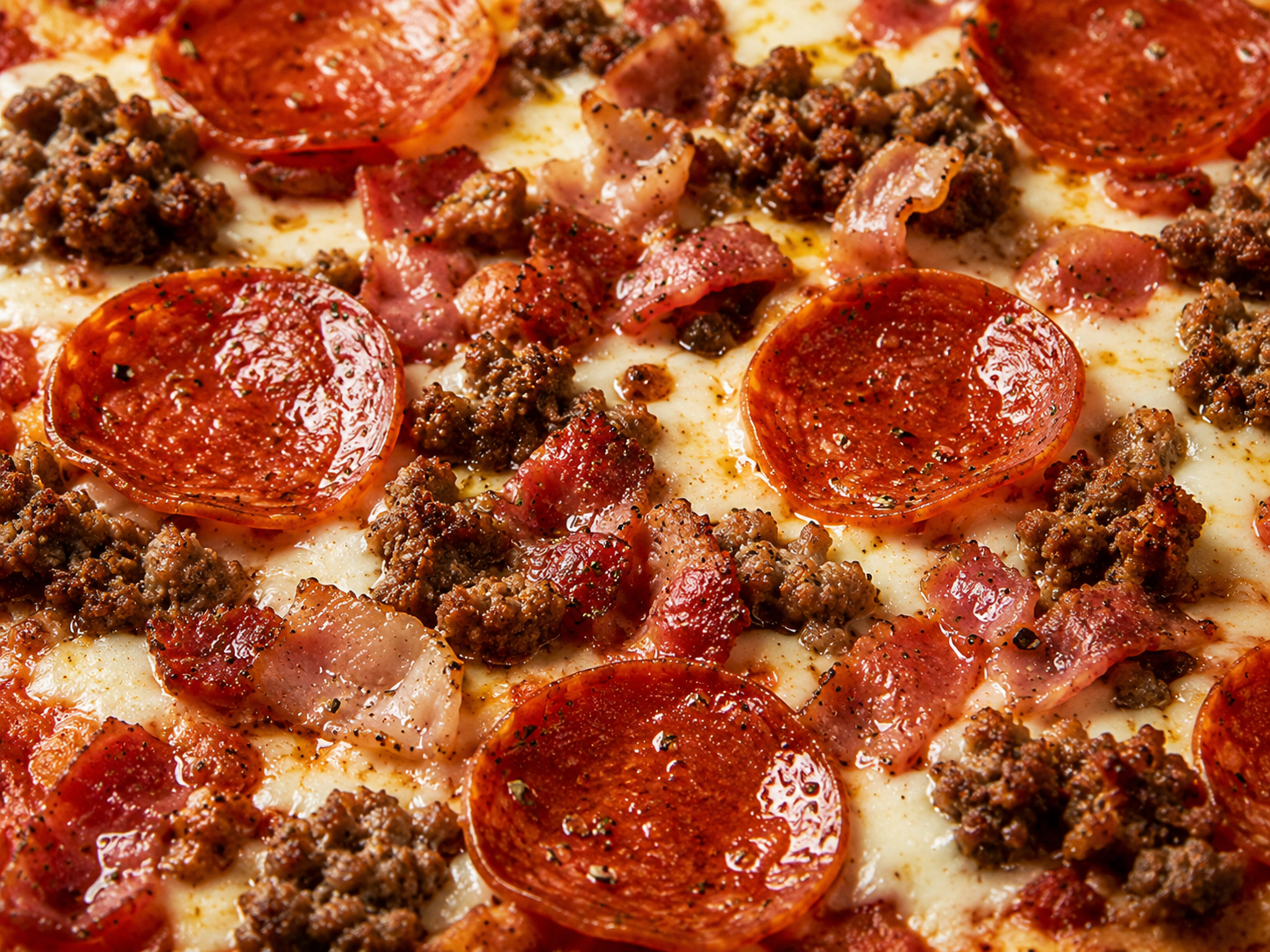 Indulge in Meat Lovers Pizza