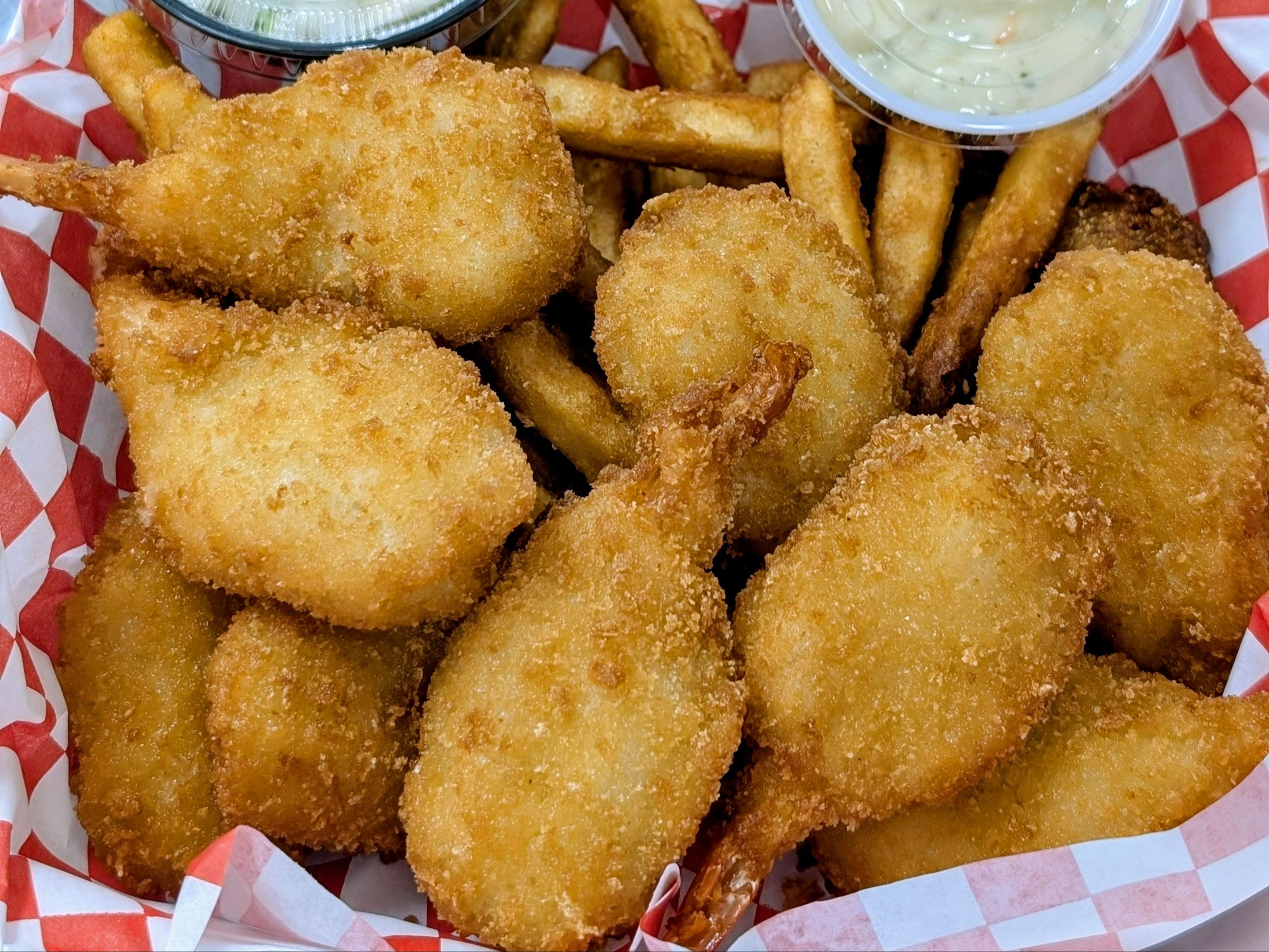 Fried Shrimp Basket 10PC.