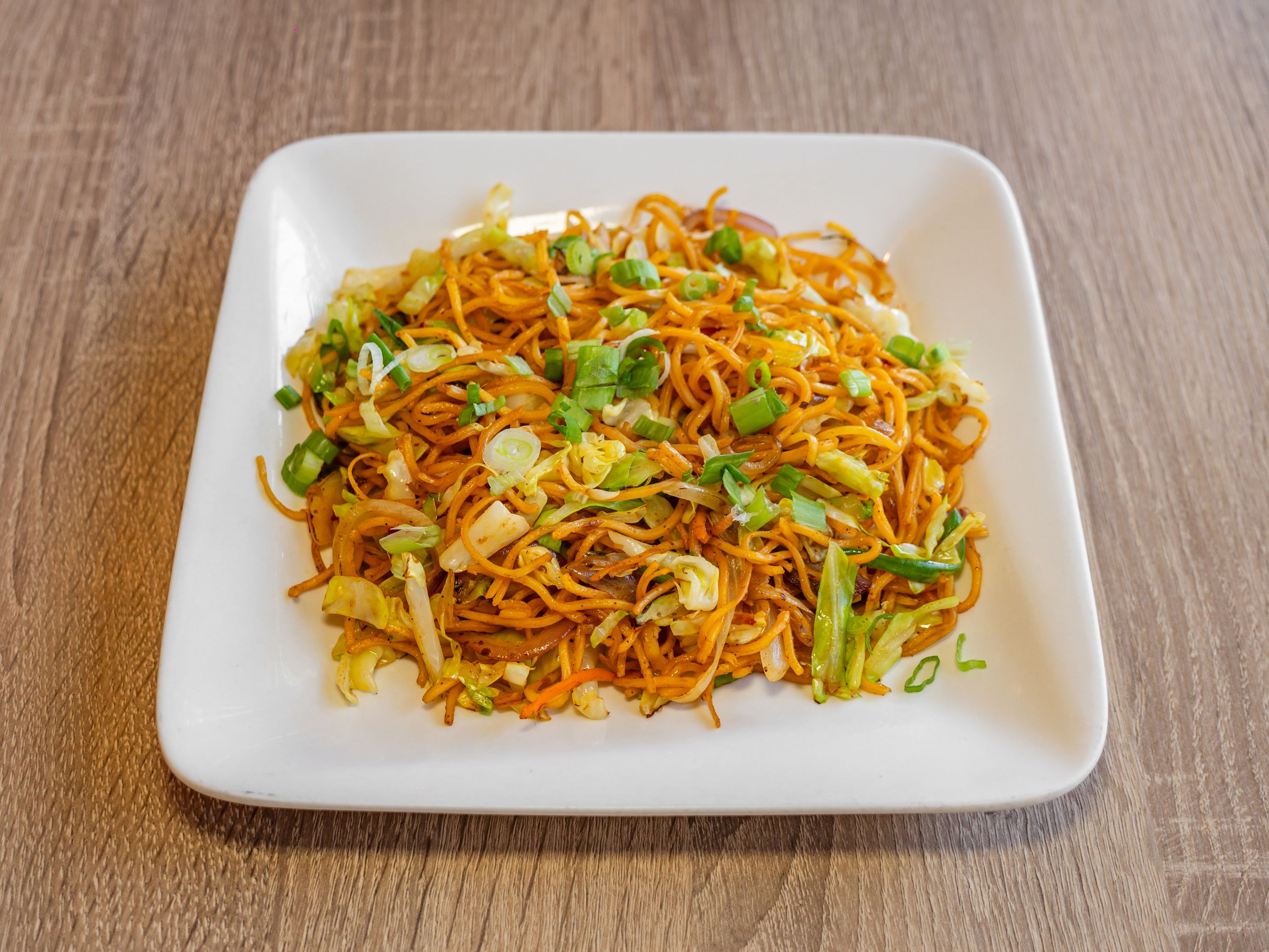 Veggie Chowmein Sichuan.