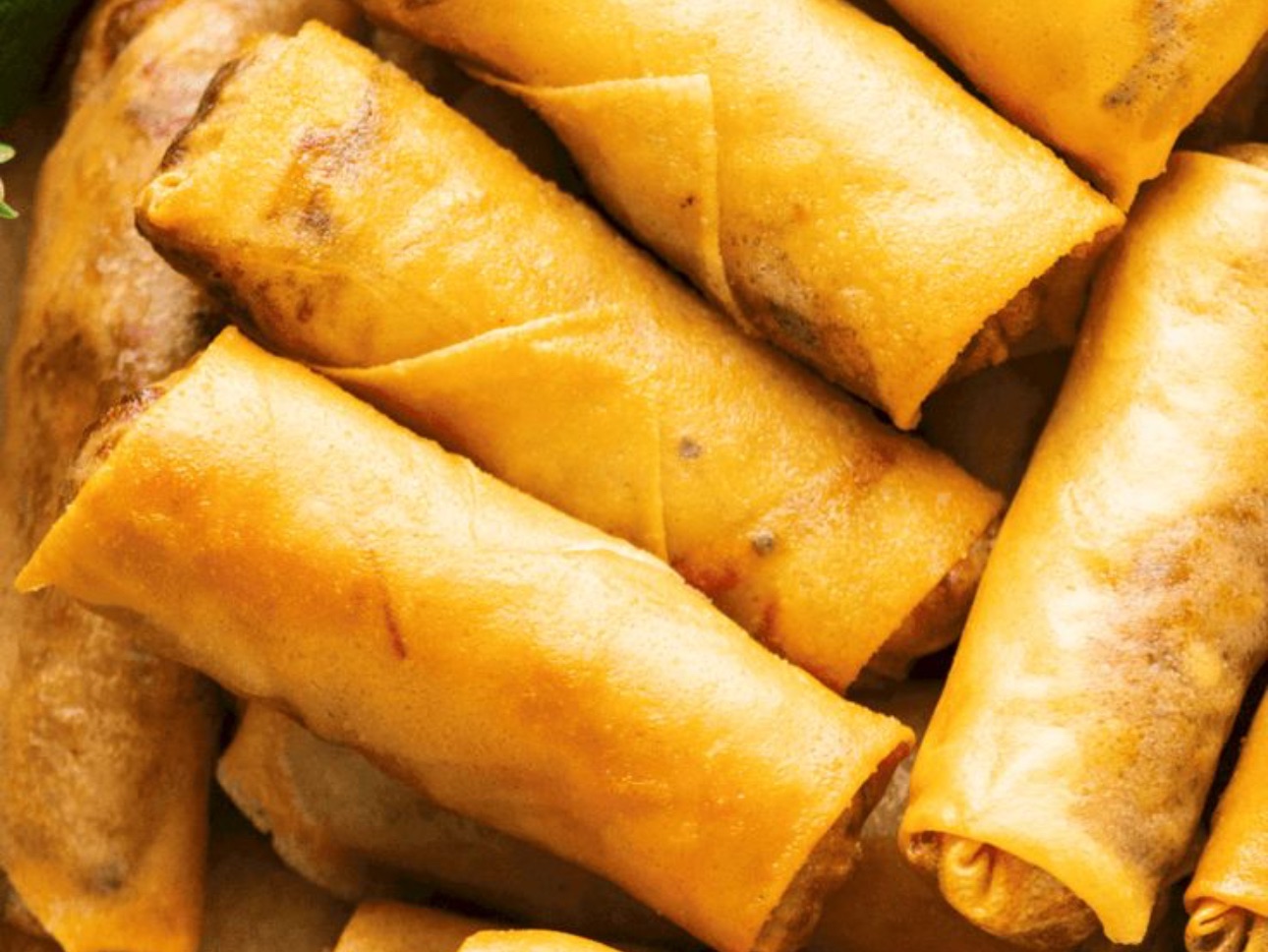 1.  EGG ROLLS.