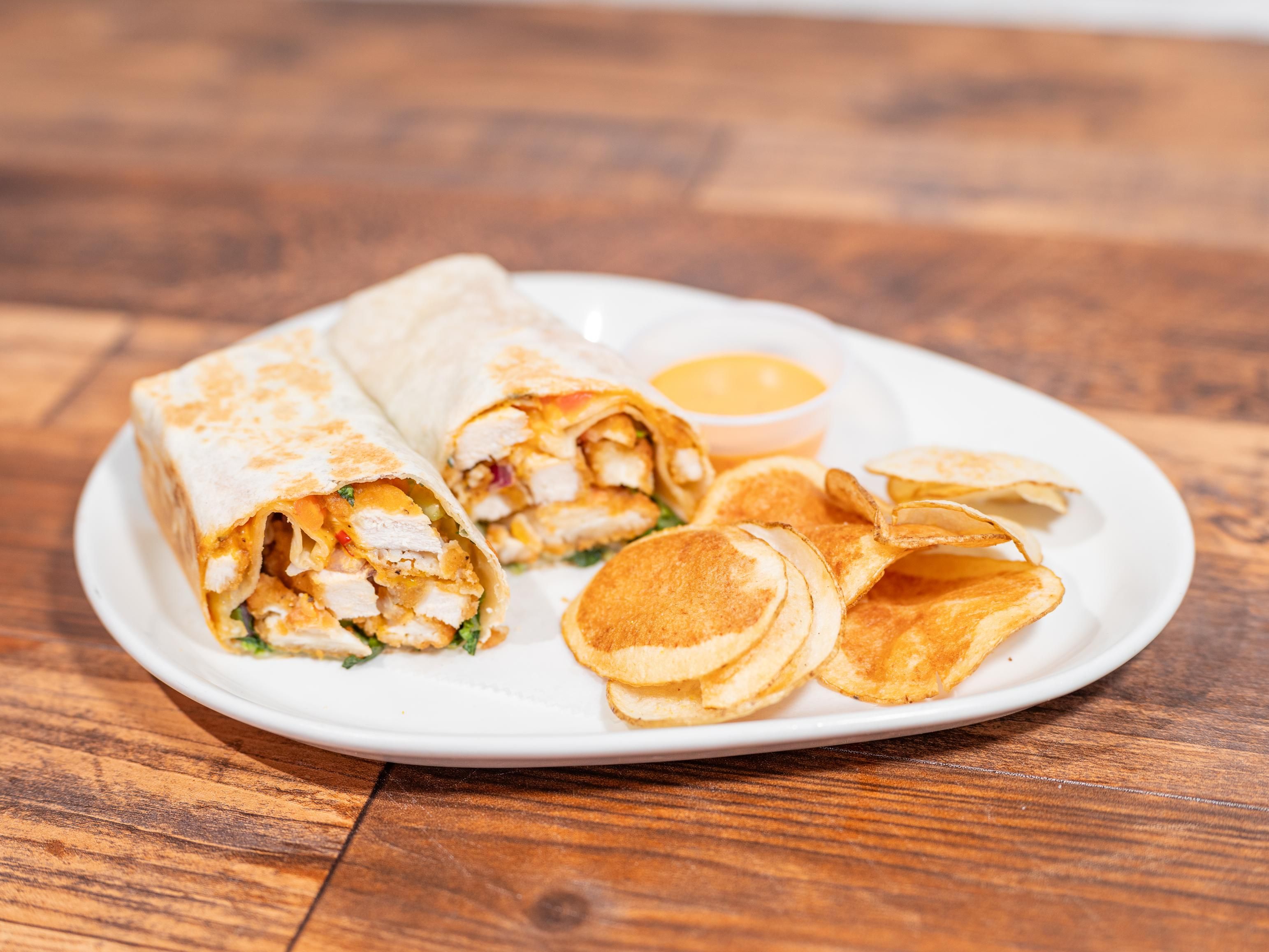 Crispy Chicken Wrap.
