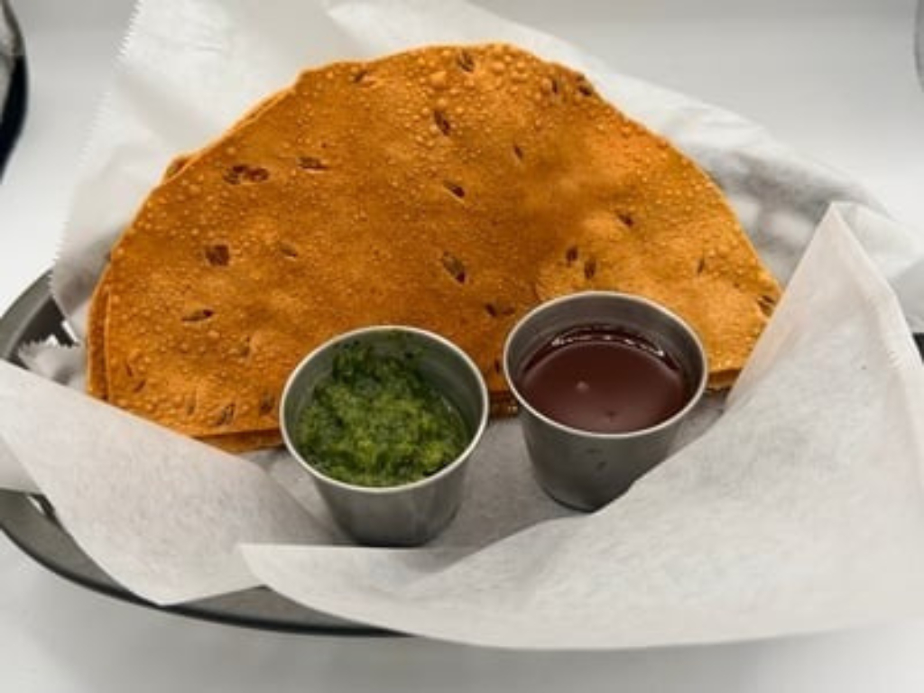 Papadum (4 slices.