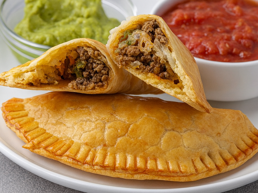 BEEF EMPANADAS.