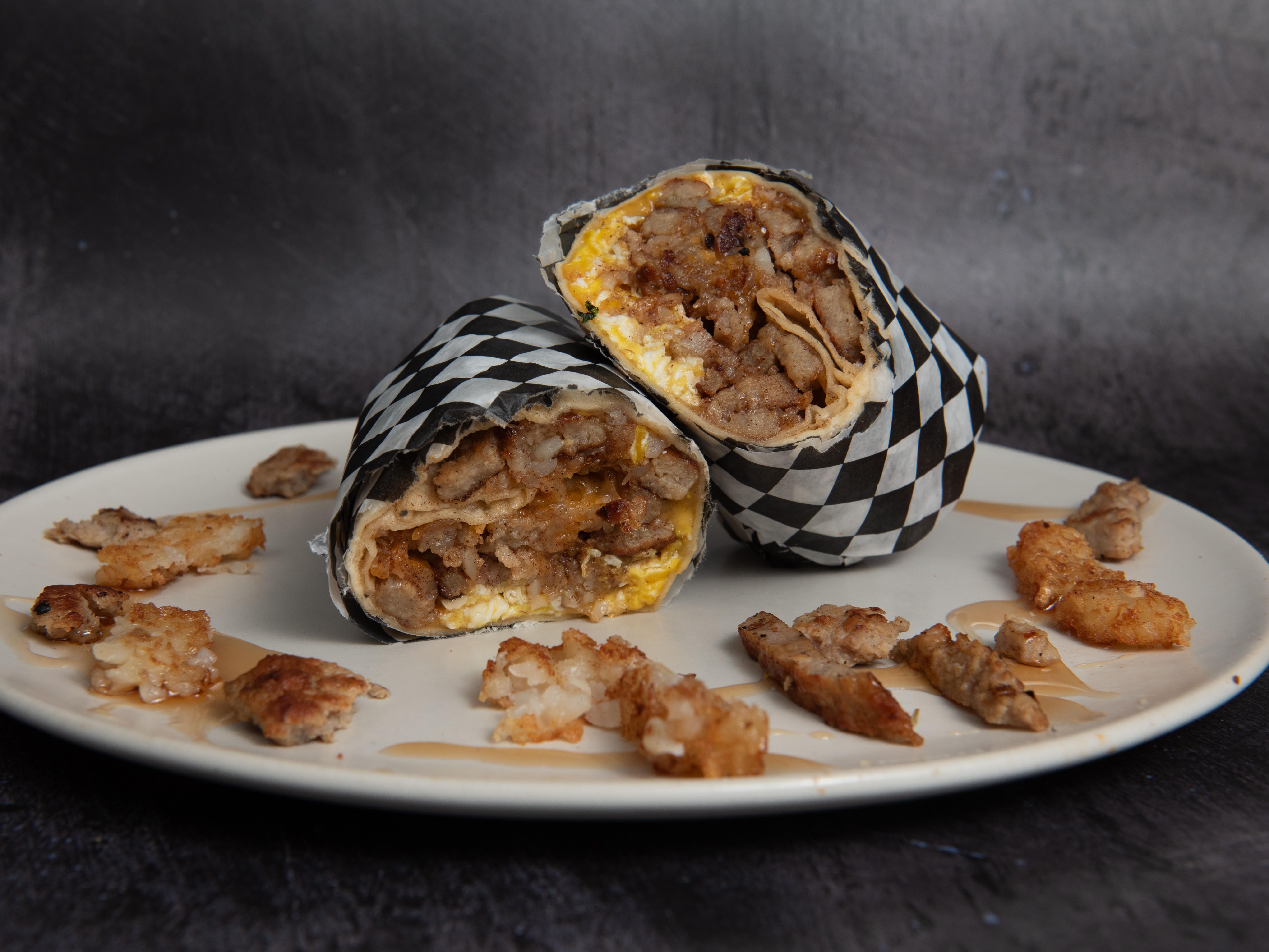Karen's Maple Delight Burrito.